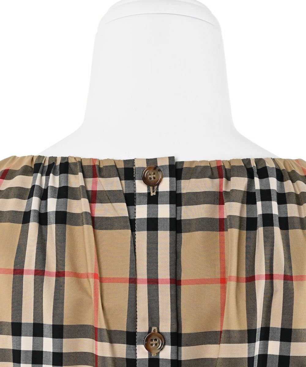 BURBERRY KIDSチェックパフワンピース | Narcissus WEB STORE
