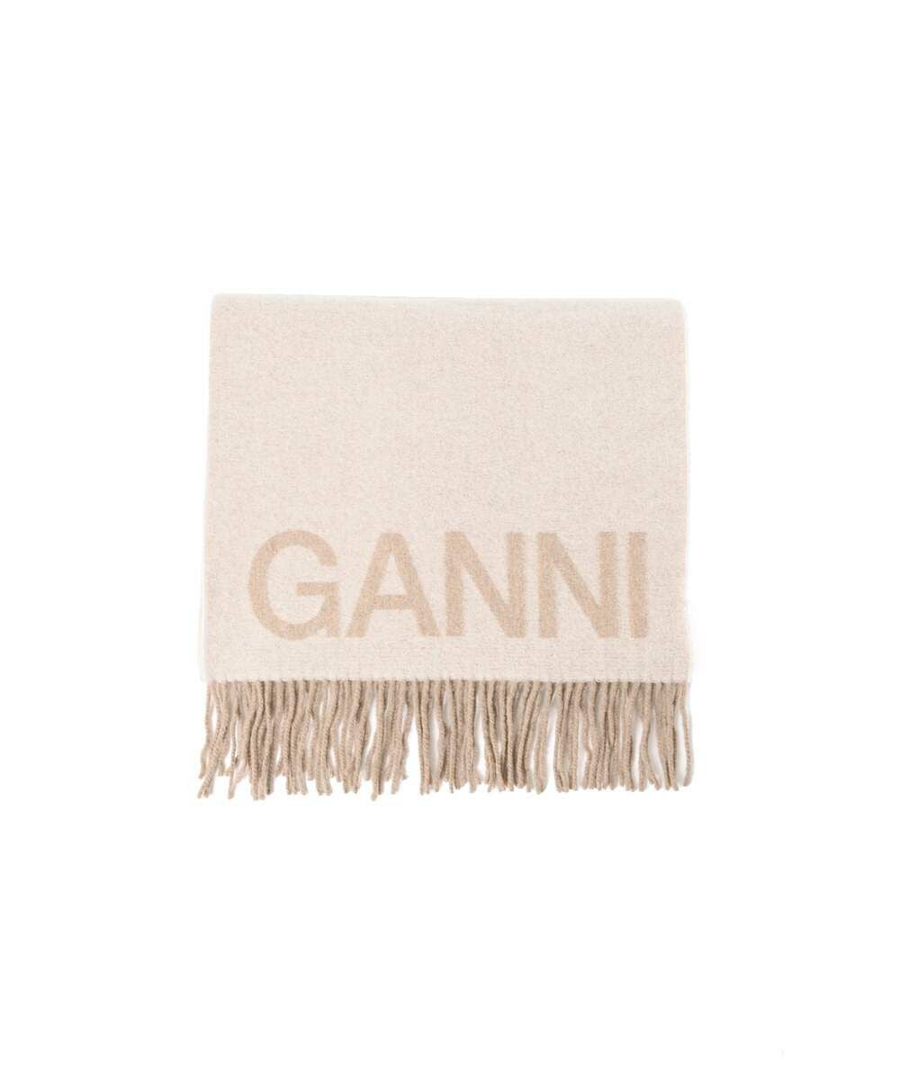 GANNI LADIESロゴストール | Narcissus WEB STORE