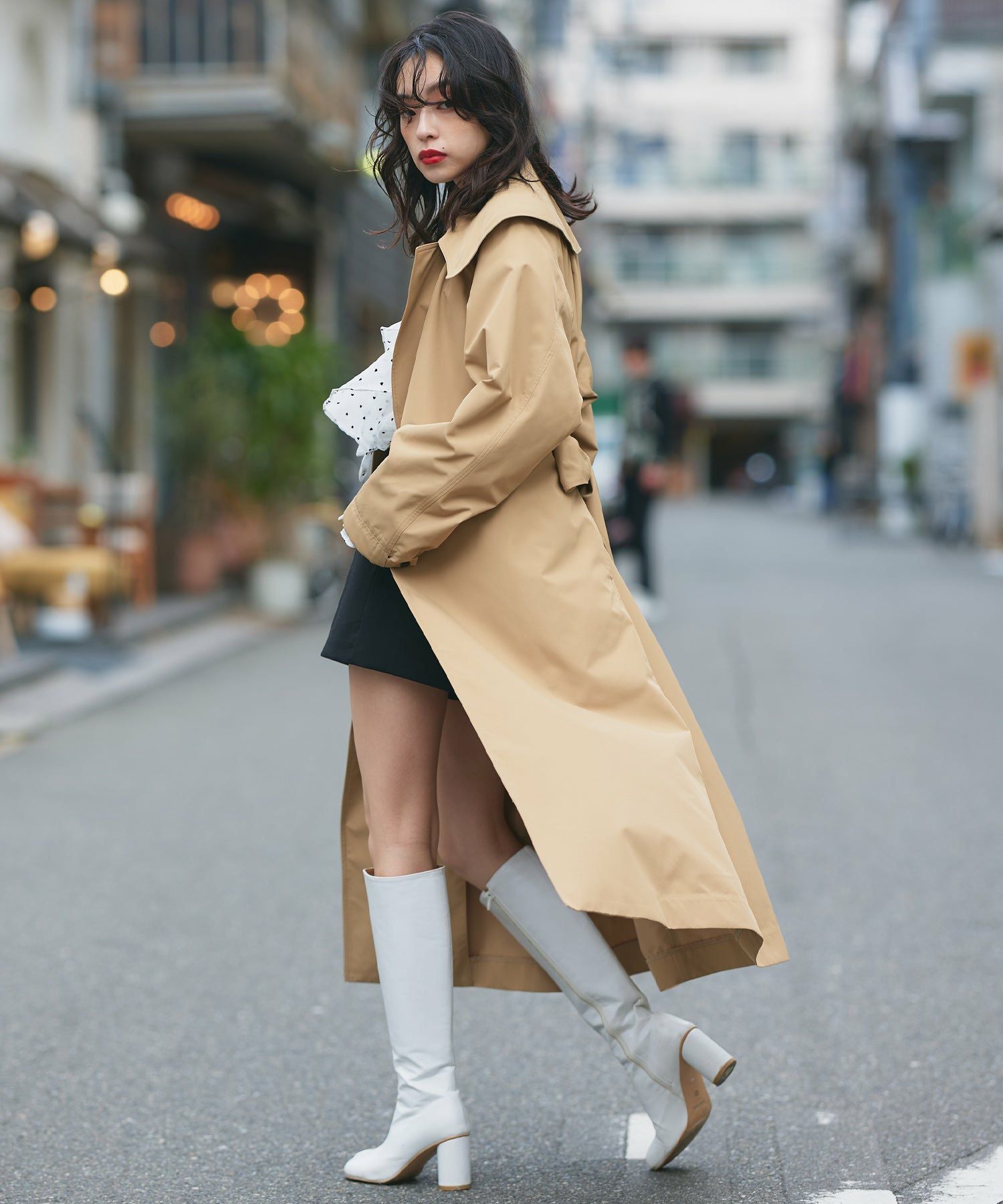 PICCINビッグカラートレンチコート | Narcissus WEB STORE