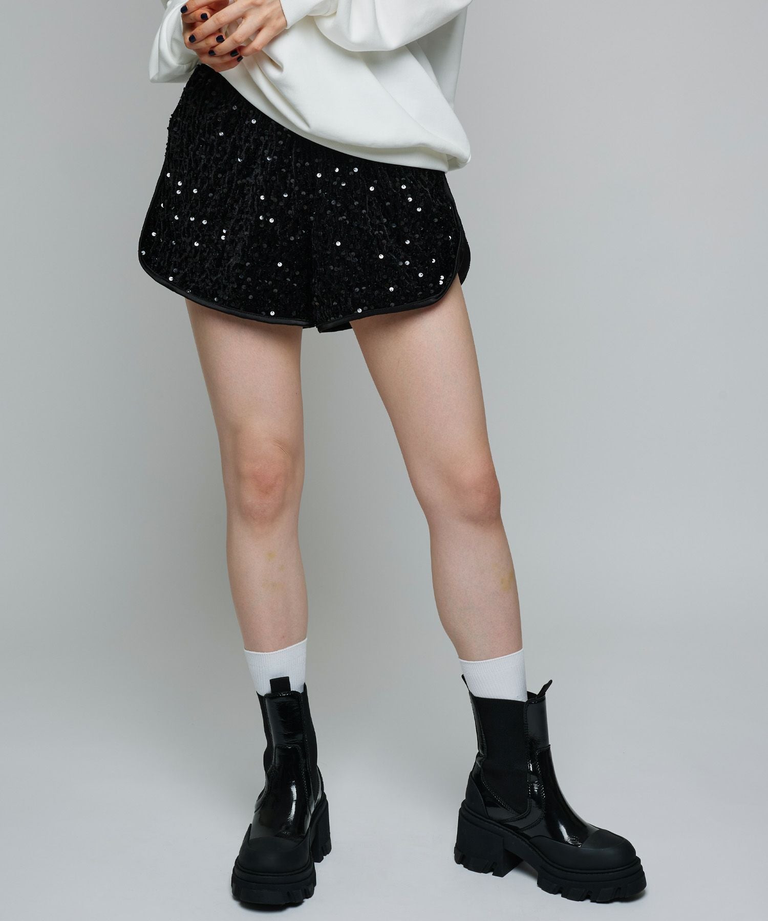 Narcissusスパンコールショートパンツ | Narcissus WEB STORE