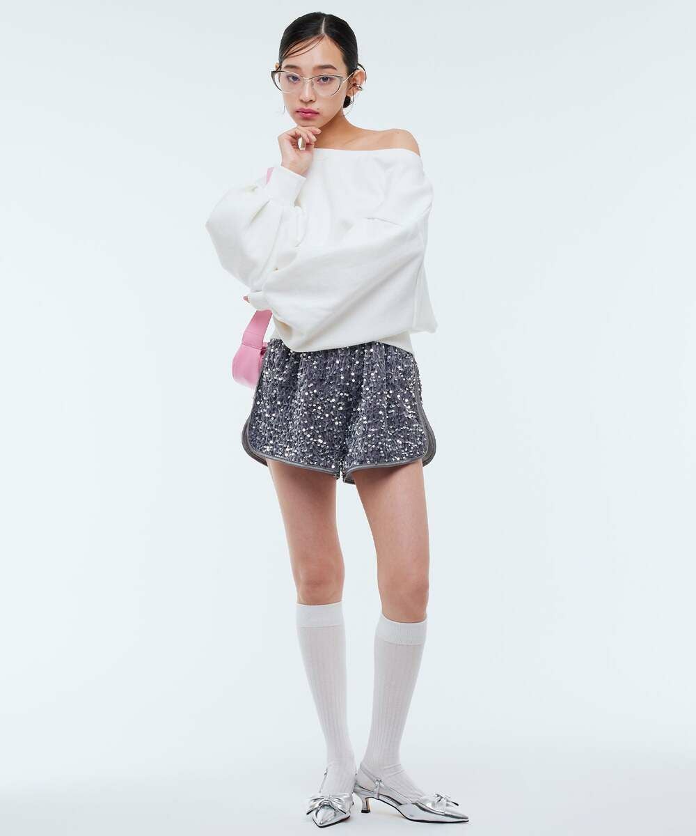 Narcissusスパンコールショートパンツ | Narcissus WEB STORE