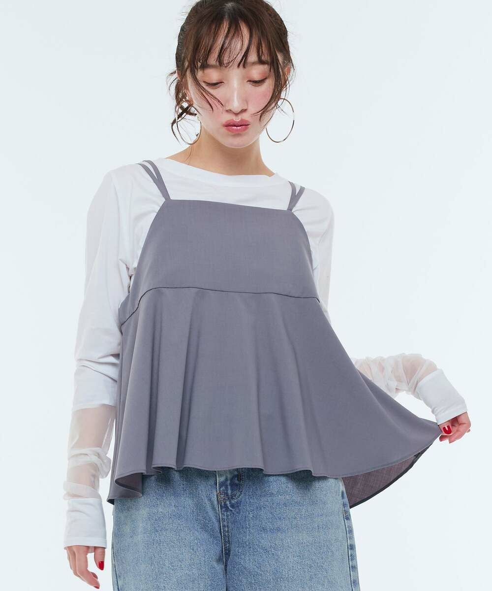 Narcissusストラップフリルキャミソール | Narcissus WEB STORE