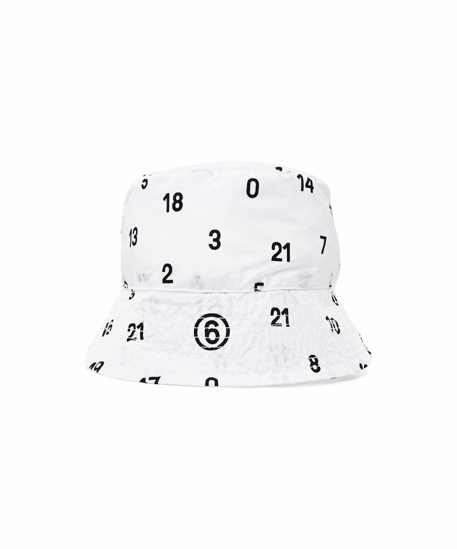 MM6 Maison Margiela バケットハット ホワイト　大人ok マルジェラ ハット MM6 Maison Margiela バケットハット ホワイト 大人