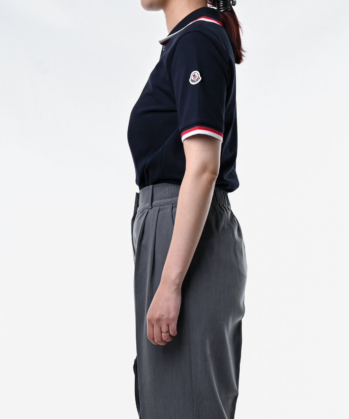 STAFF ： 159cm/骨格ウェーブ/14Yサイズ着用