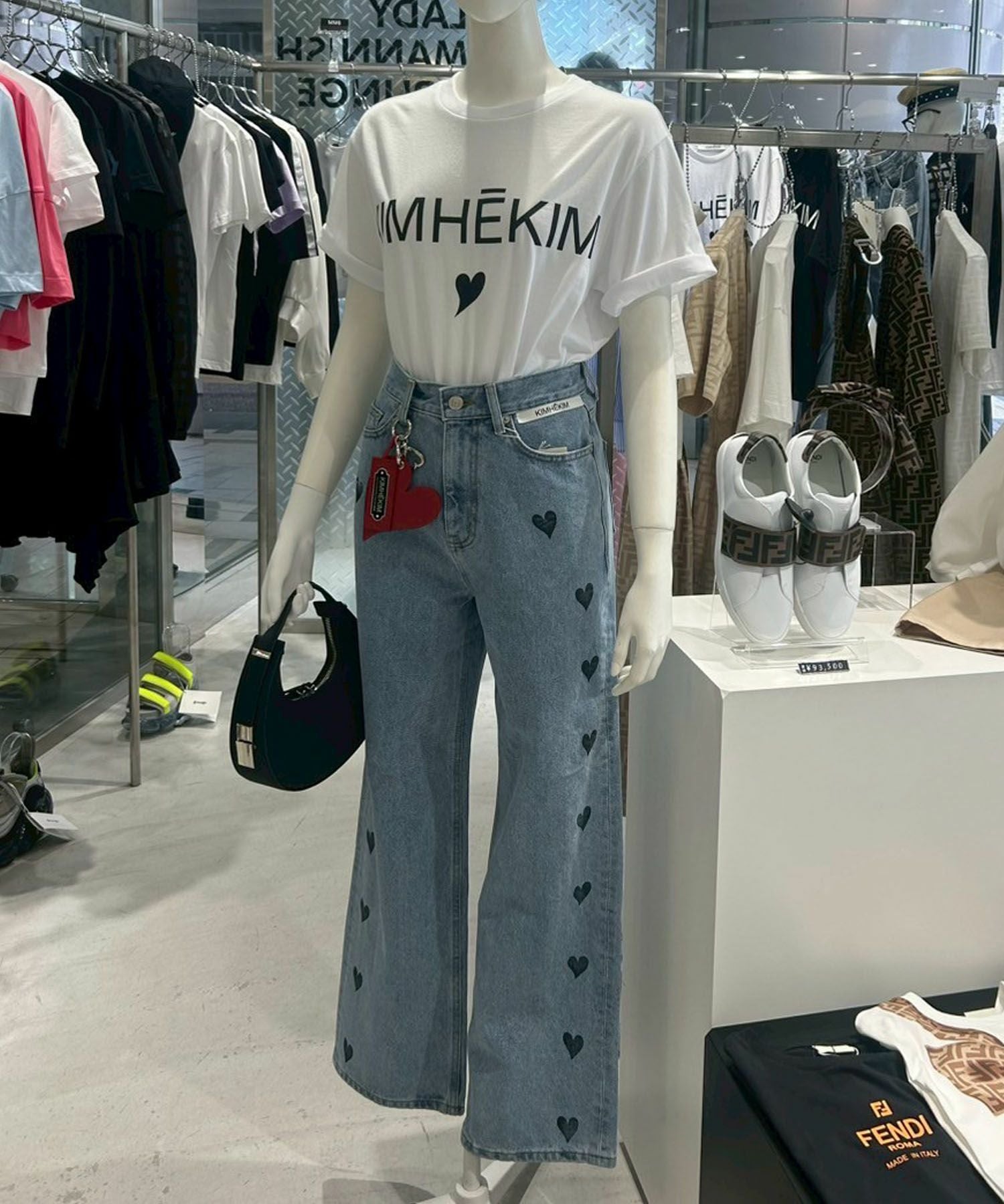 KIMHEKIM WOMANハートオーバーTシャツ | Narcissus WEB STORE