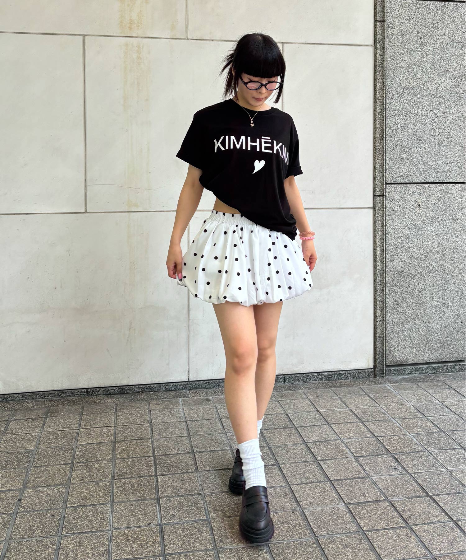 KIMHEKIM WOMANハートオーバーTシャツ | Narcissus WEB STORE
