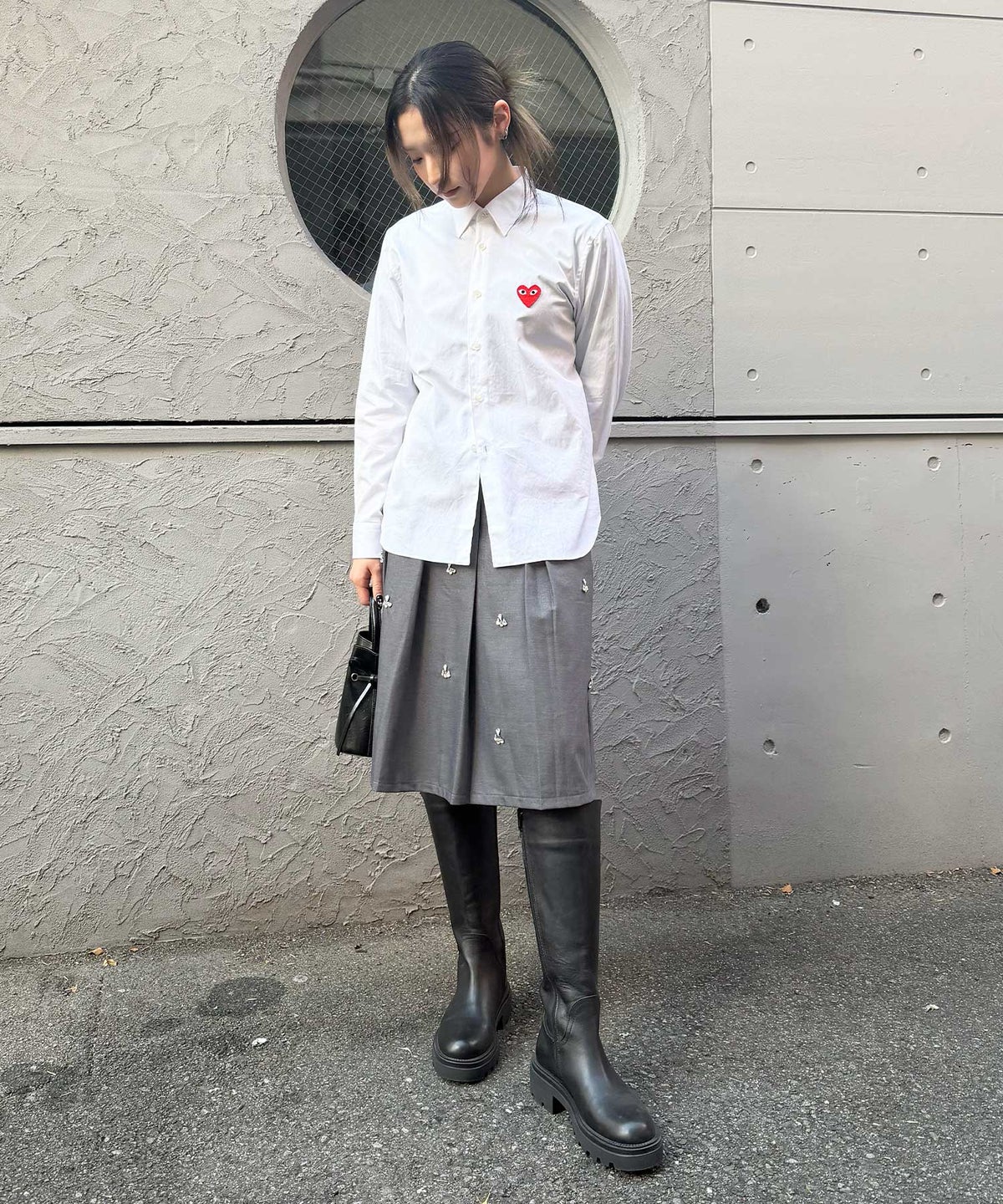 STAFF：HIRONA(163cm/骨格ナチュラル)