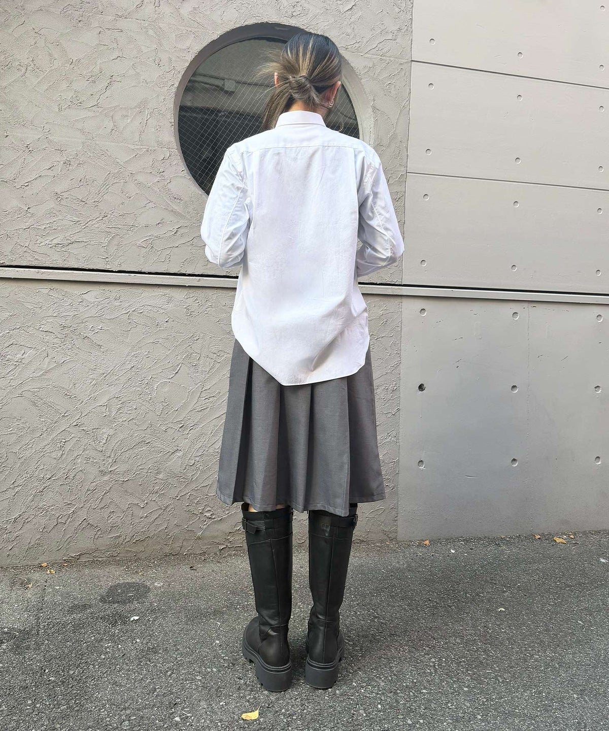 STAFF：HIRONA(163cm/骨格ナチュラル)
