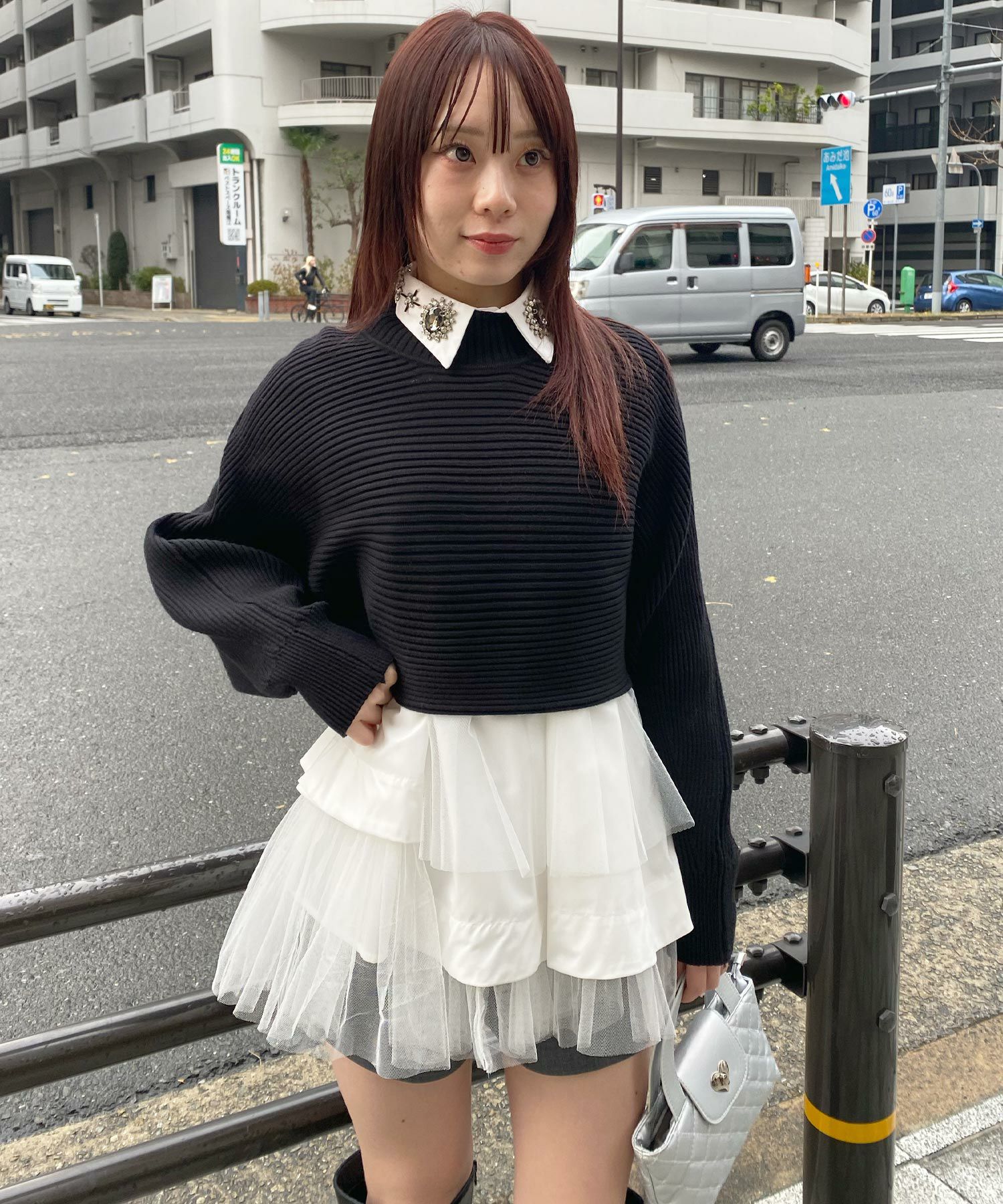 Narcissusキュービックビジューつけ襟 | Narcissus WEB STORE