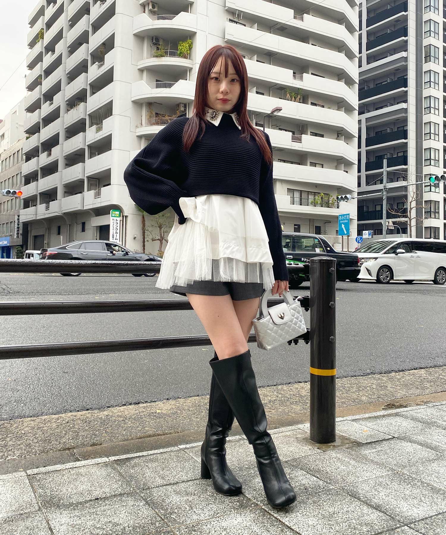 Narcissusキュービックビジューつけ襟 | Narcissus WEB STORE