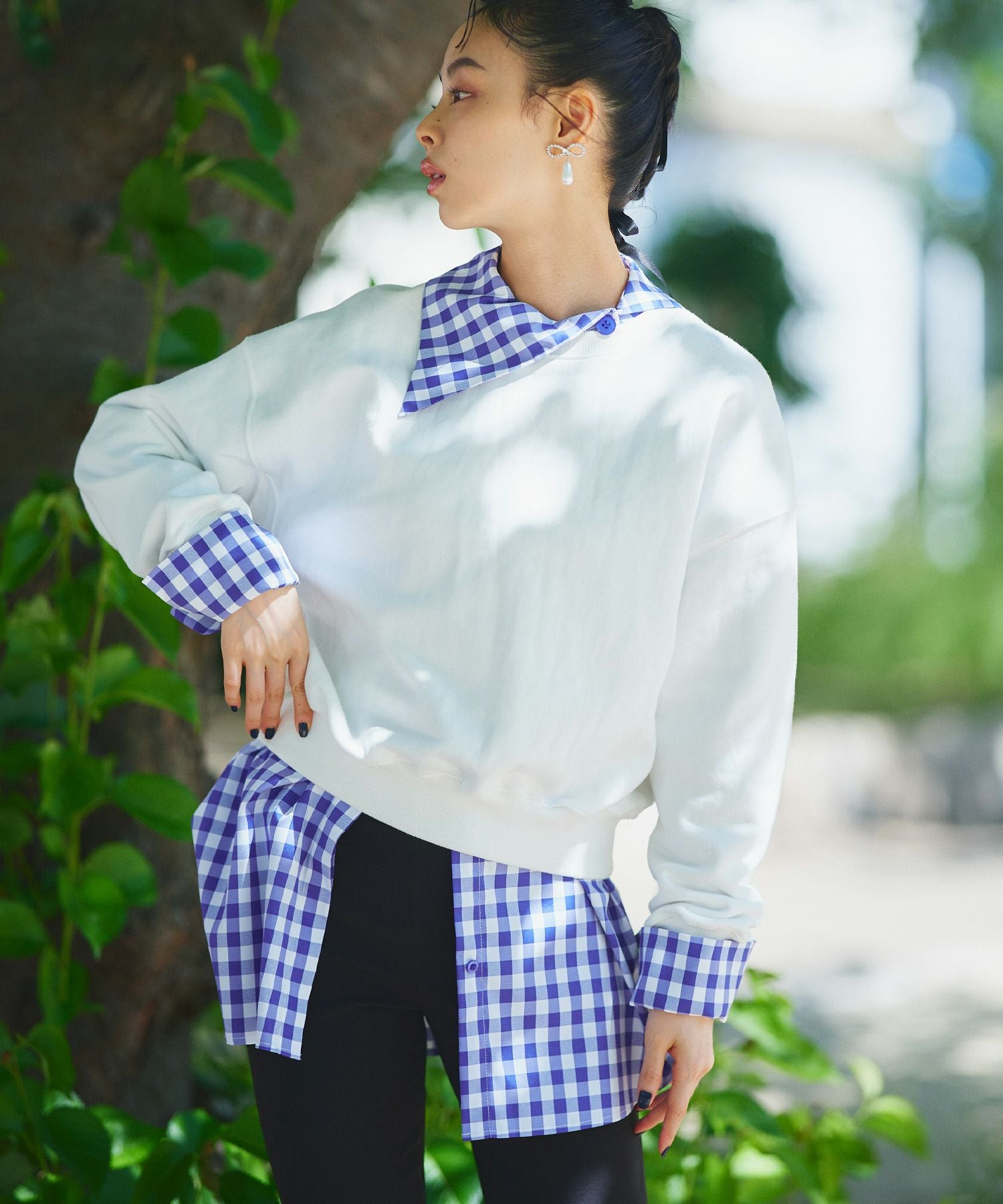 ナルシス デザインシャツ Narcissusデザインチェックシャツ | Narcissus WEB STORE