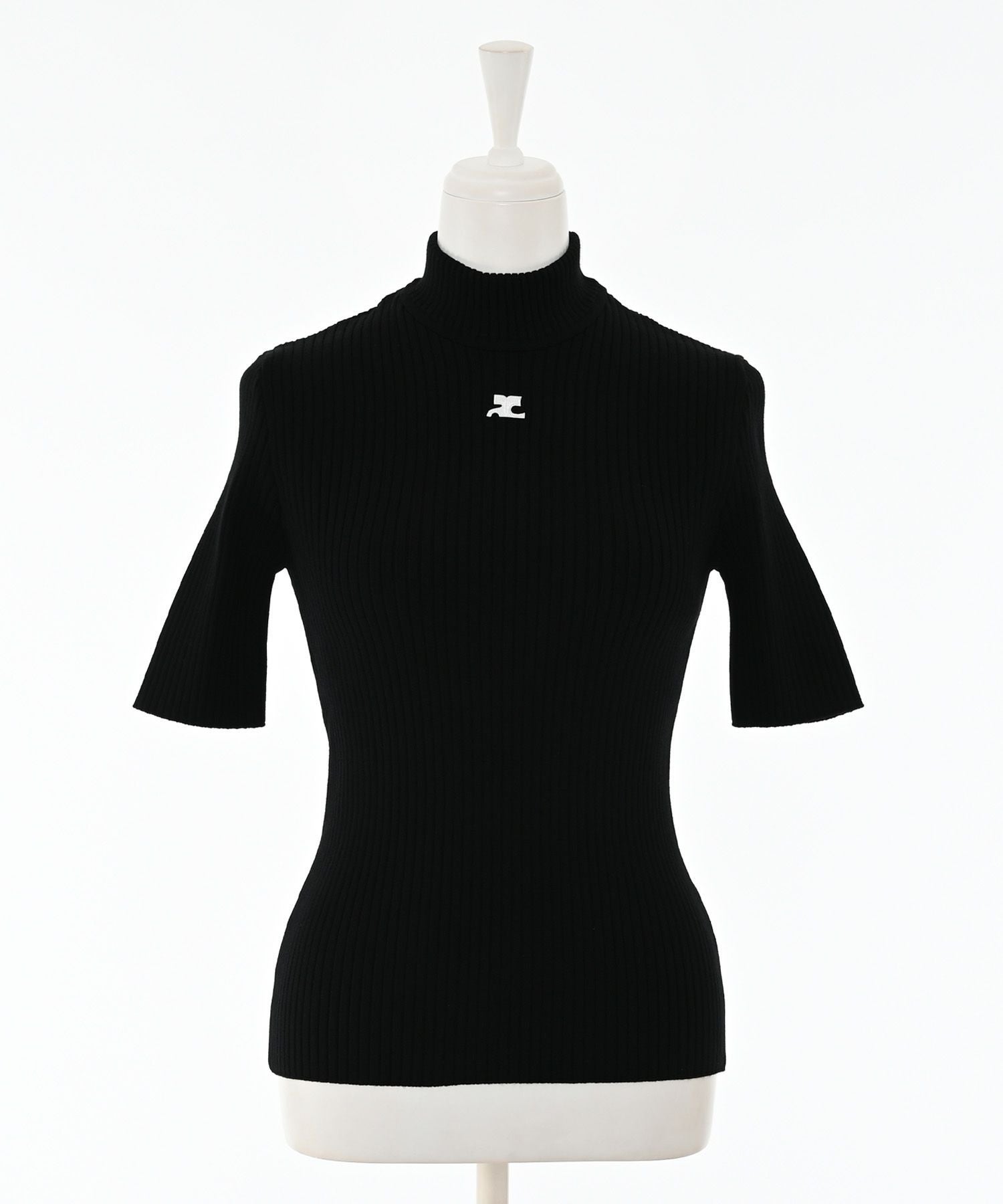COURREGES WOMANタートルロゴニット | Narcissus WEB STORE