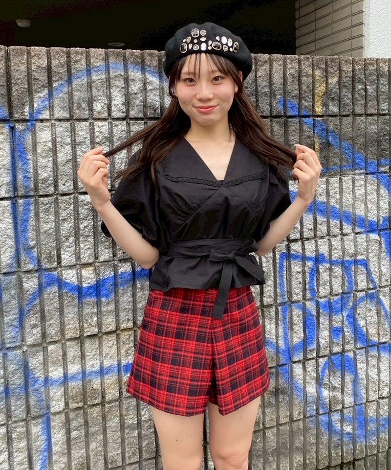 STAFF：MIKU(155cm/骨格ナチュラル)