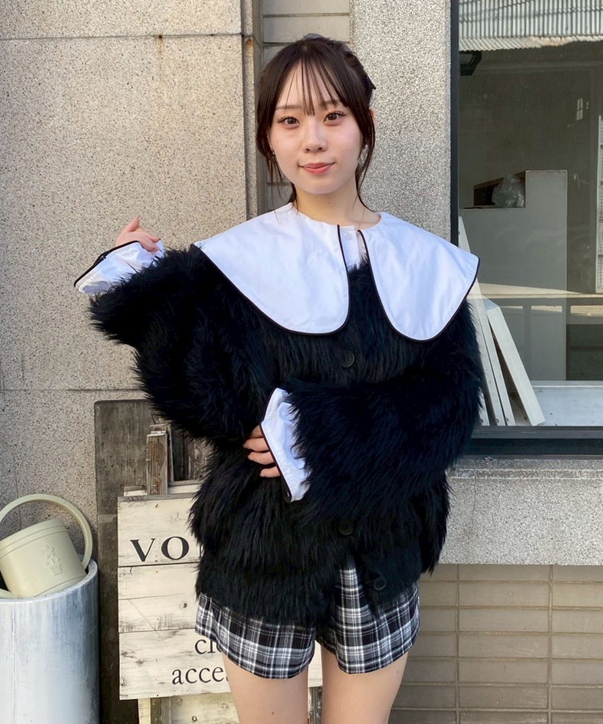 STAFF：MIKU(155cm/骨格ナチュラル)