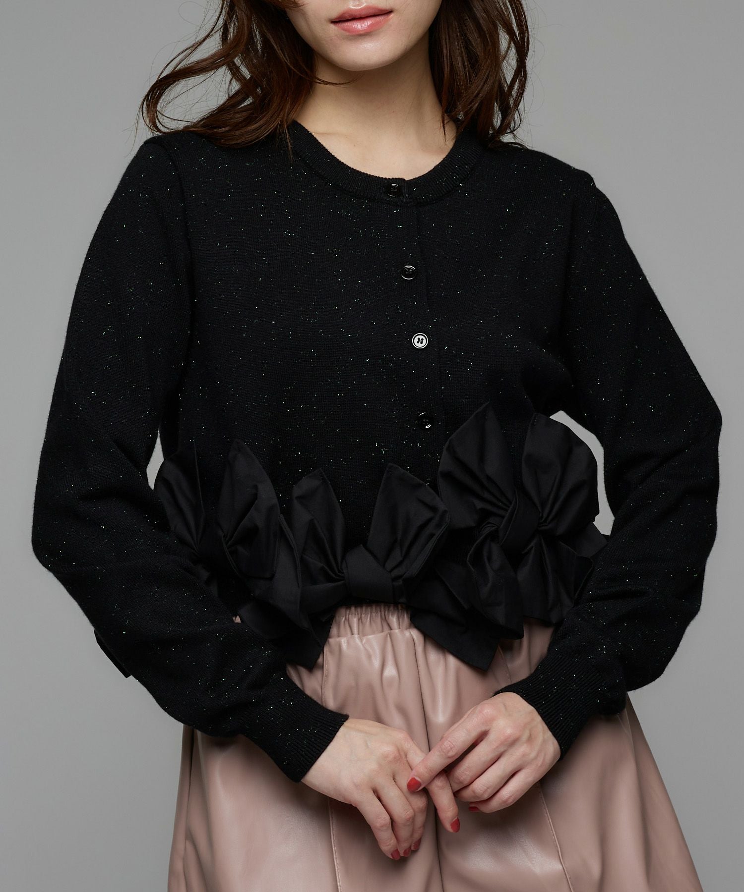 Narcissusリボンニットカーディガン | Narcissus WEB STORE