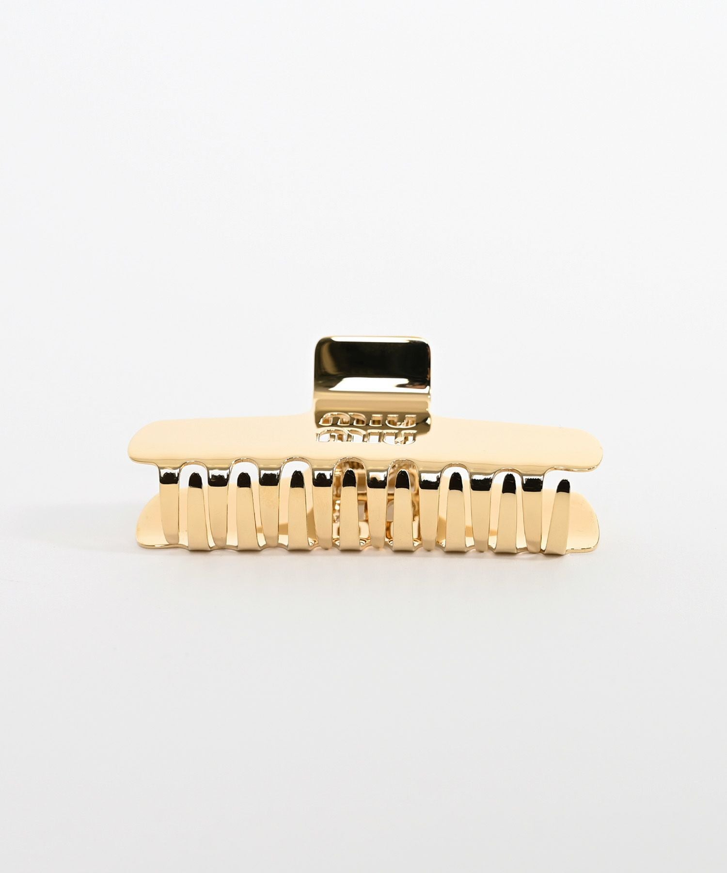 MIUMIUロゴヘアクリップ | Narcissus WEB STORE