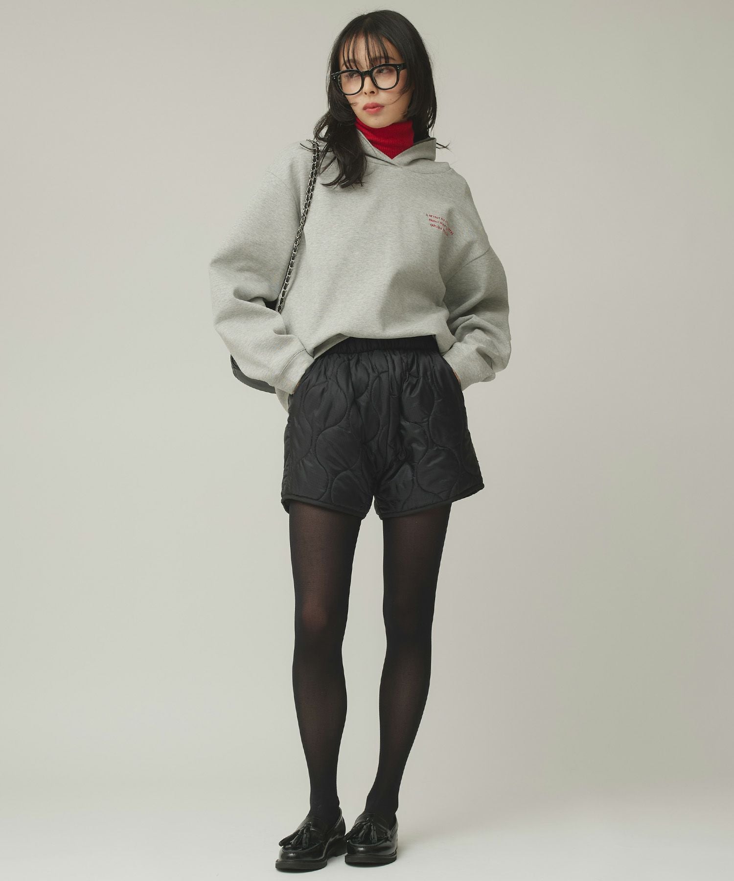 に*き様 【minicasico】 キルティングショートパンツ 110 に*き様