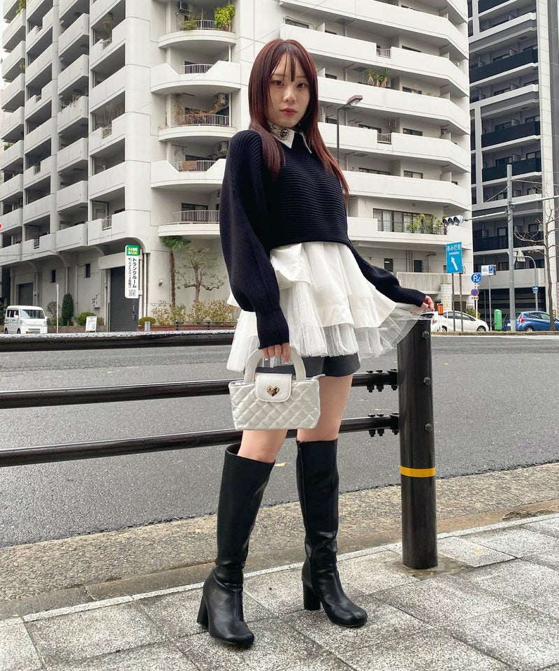 STAFF：MIKU(155cm/骨格ナチュラル)