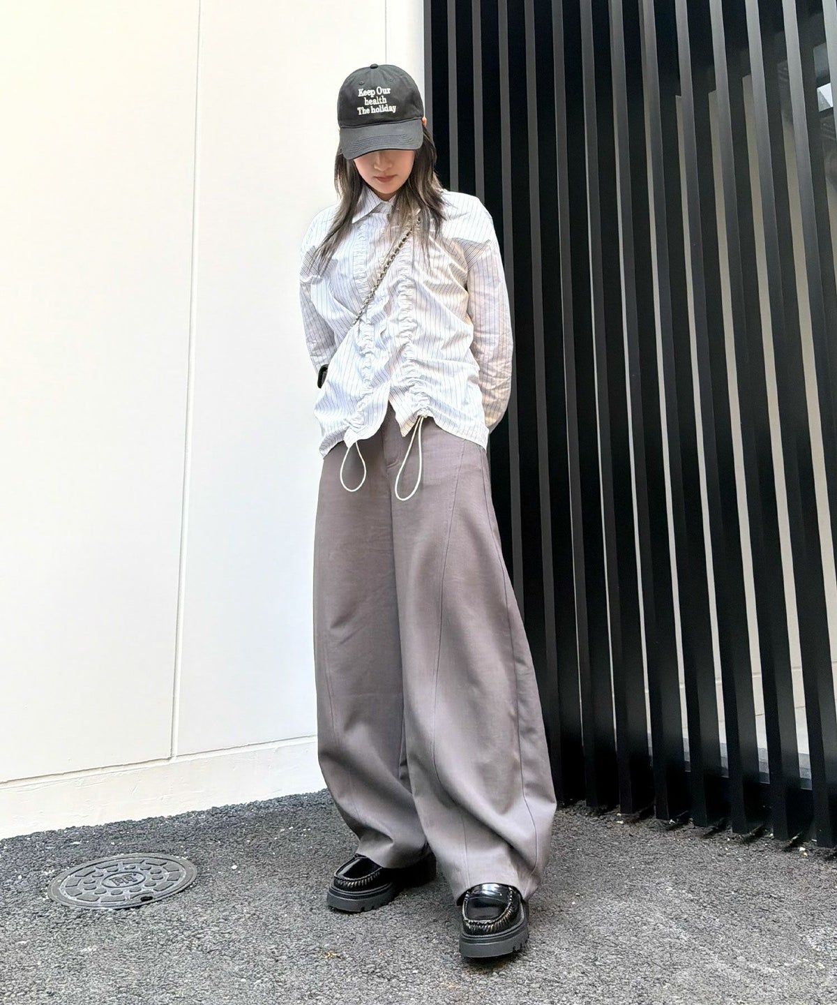 STAFF：HIRONA(163cm/骨格ナチュラル)