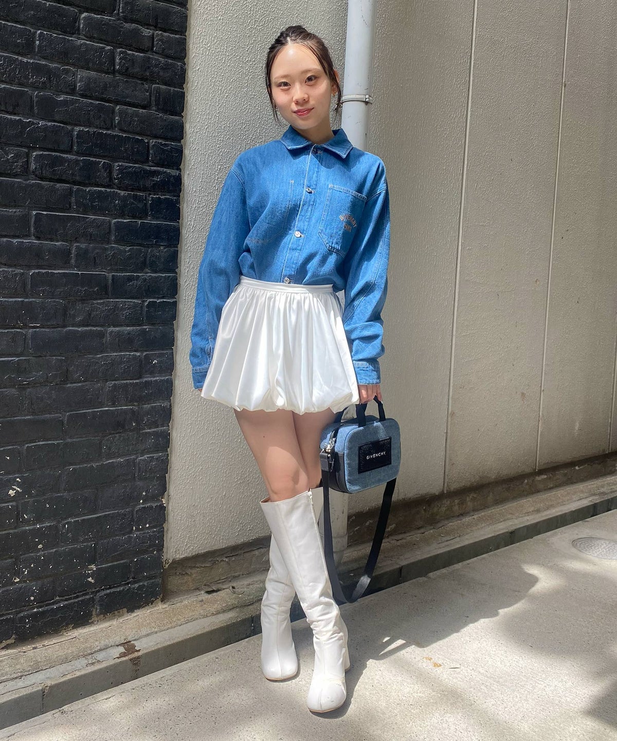 STAFF：MIKU(155cm/骨格ナチュラル)