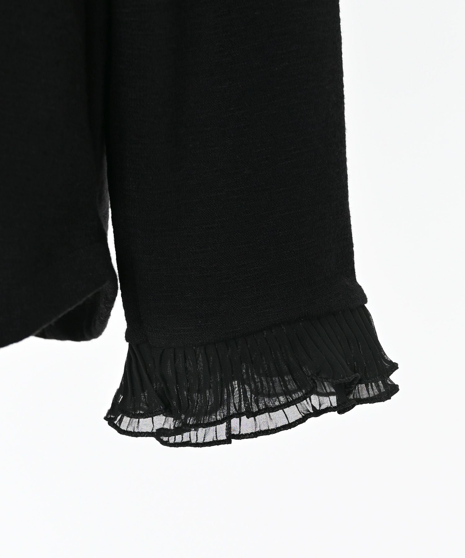 Narcissus ブラック フリルトレーナー 商品一覧 | Narcissus WEB STORE