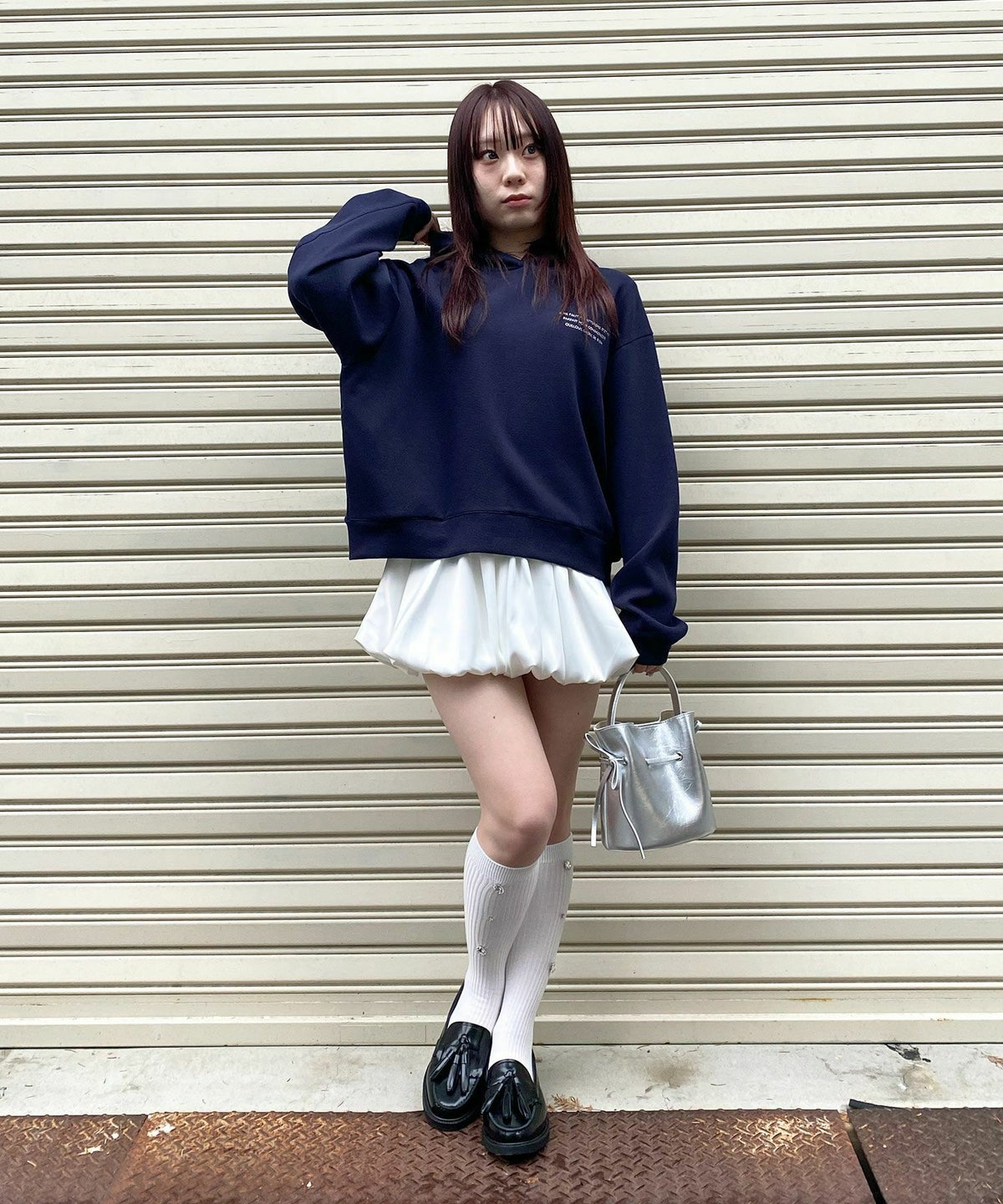 STAFF：MIKU(155cm/骨格ナチュラル)