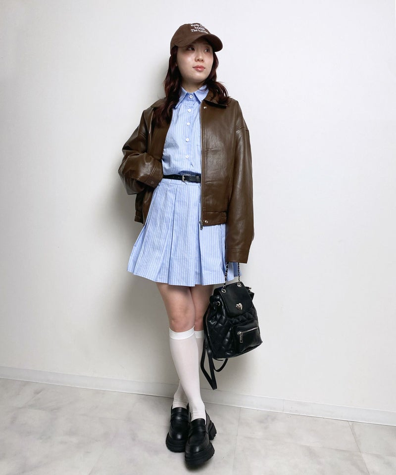 STAFF：MIKU(155cm/骨格ナチュラル)