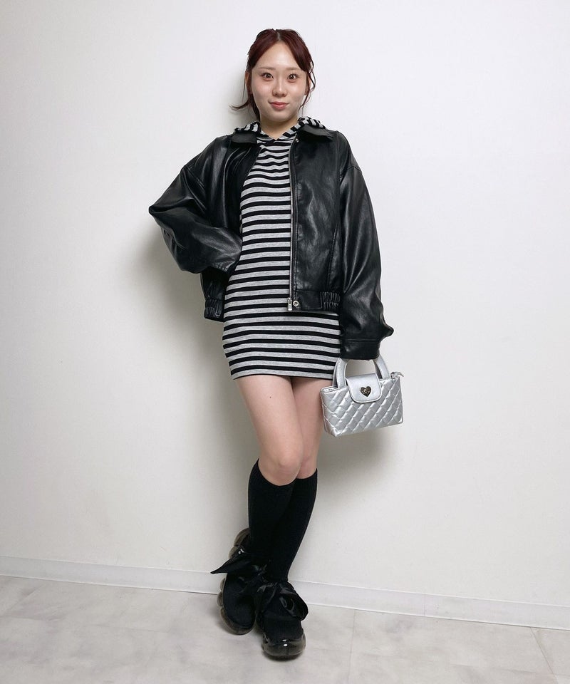 STAFF：MIKU(155cm/骨格ナチュラル)