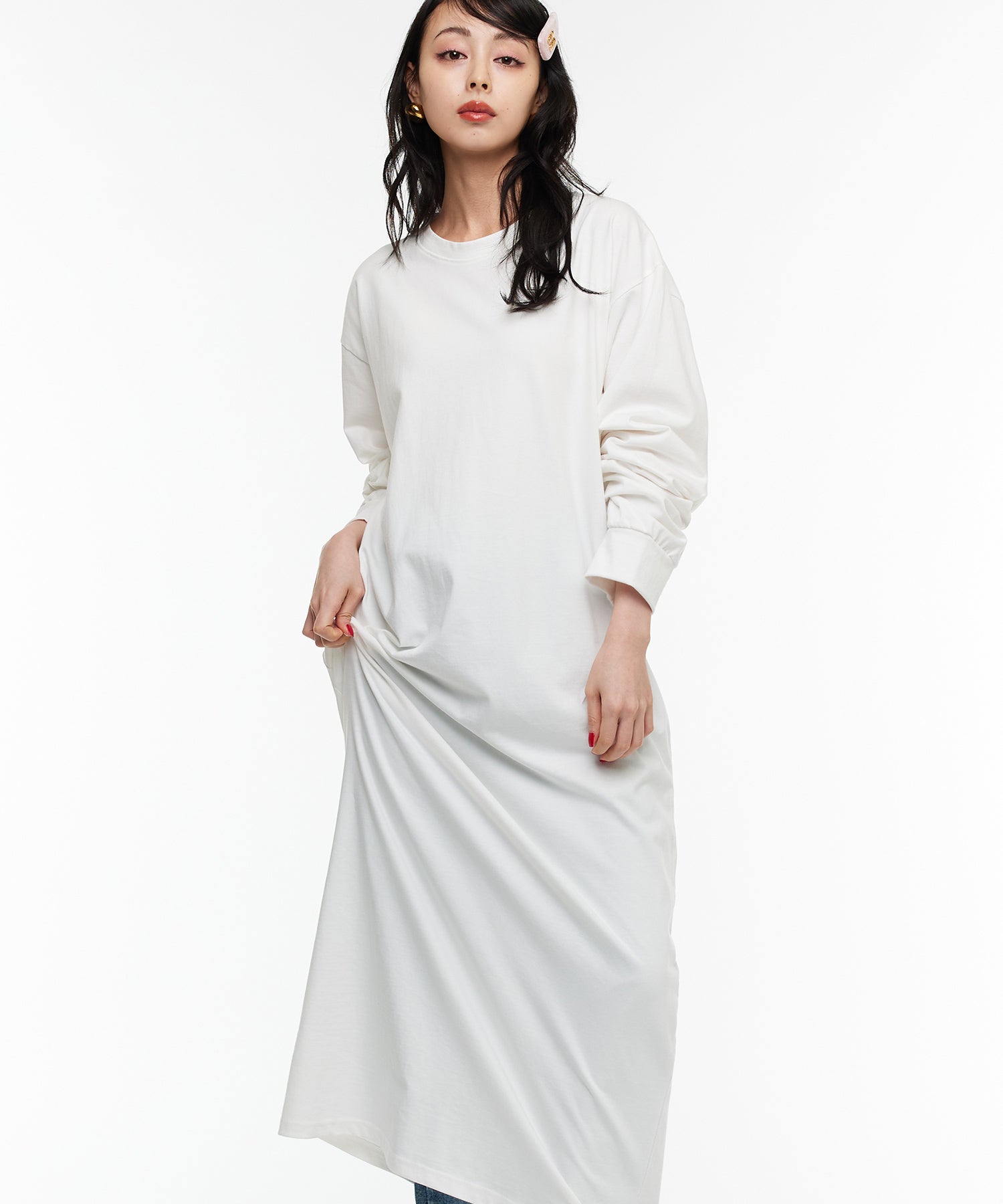 Narcissusシンプルロングワンピース | Narcissus WEB STORE