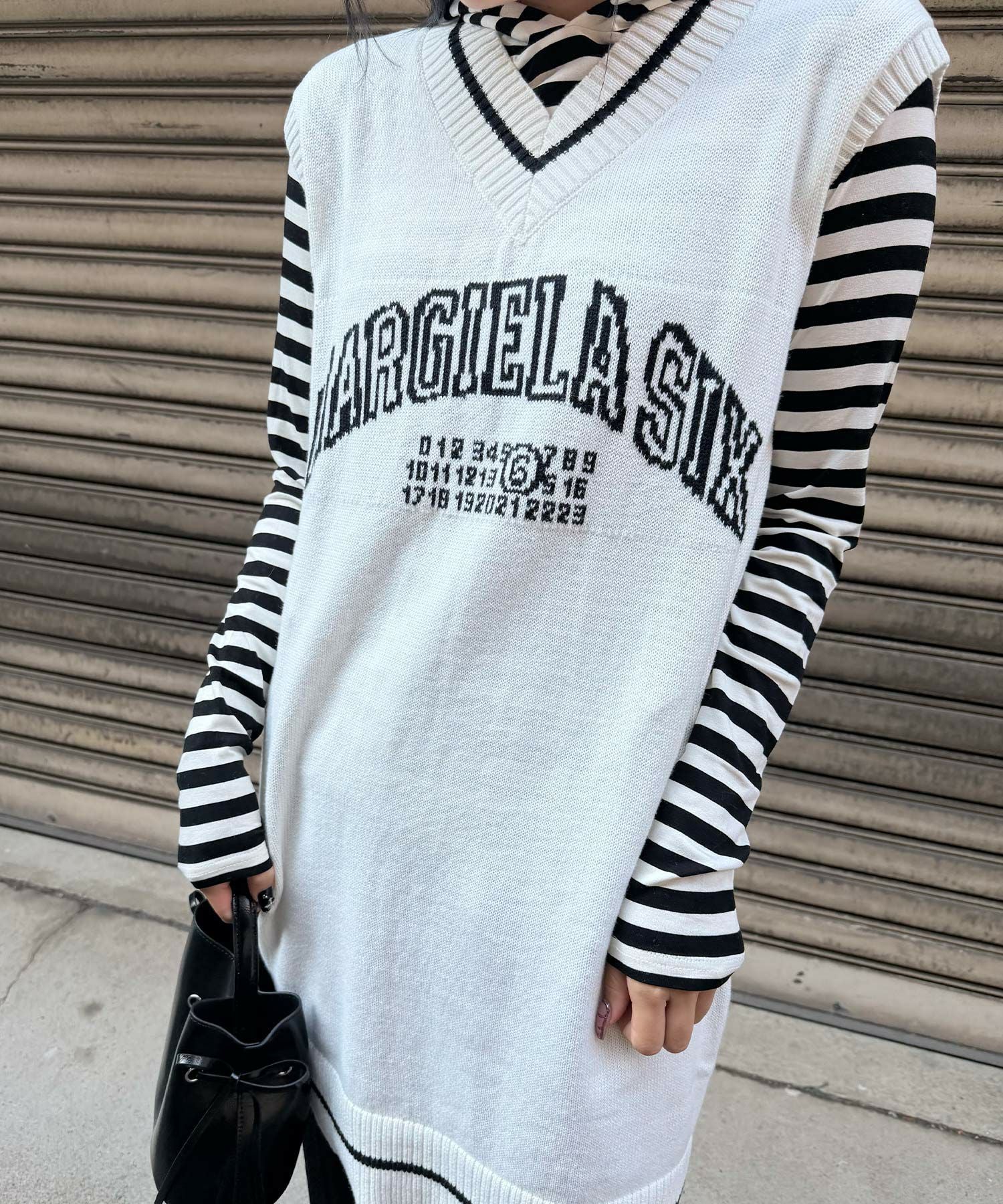 MM6 Maison Margiela KIDSニットベストワンピース | Narcissus WEB STORE