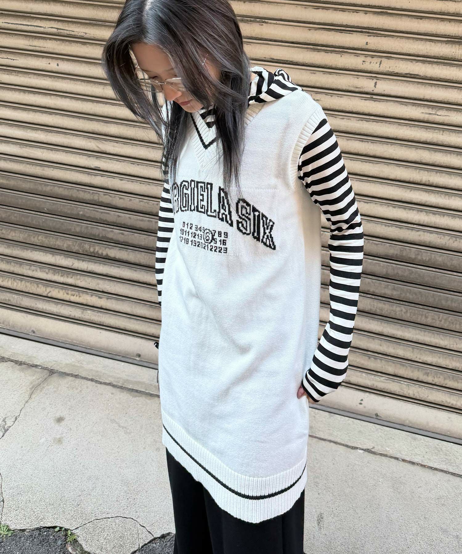 MM6 Maison Margiela KIDSニットベストワンピース | Narcissus WEB STORE