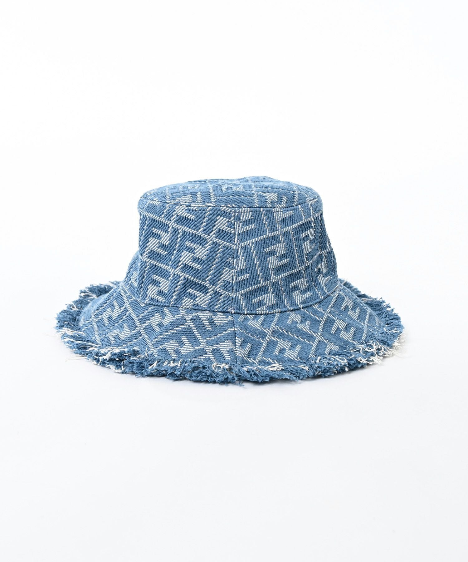 FENDI デニム バケットハット フリンジ付き FENDI WOMANFFフリンジハット | Narcissus WEB STORE