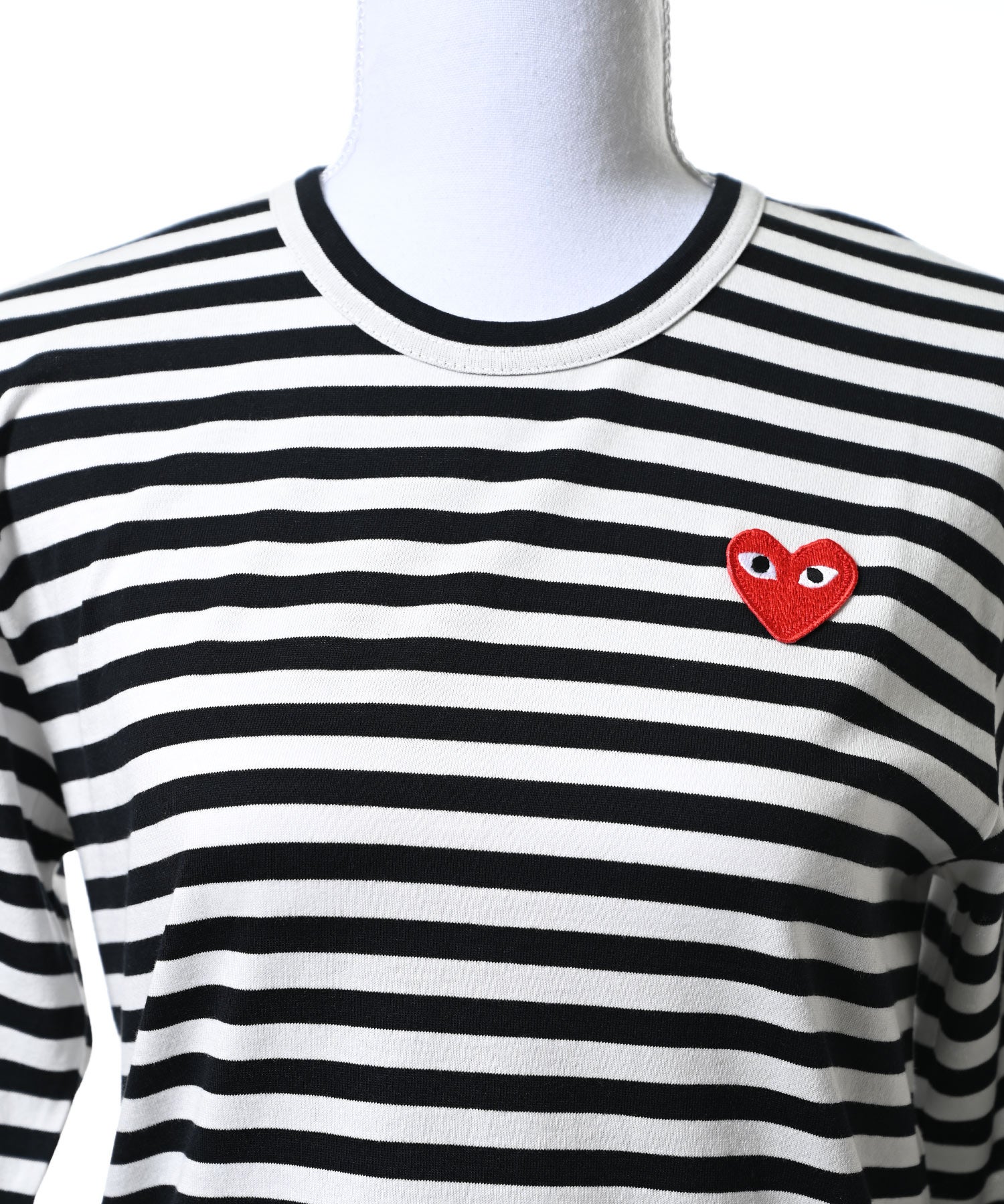 PLAY COMME des GARCONS ロンT Sサイズ　ボーダー PLAY COMME des GARCONS プレイ コムデギャルソン ロンT ボーダー