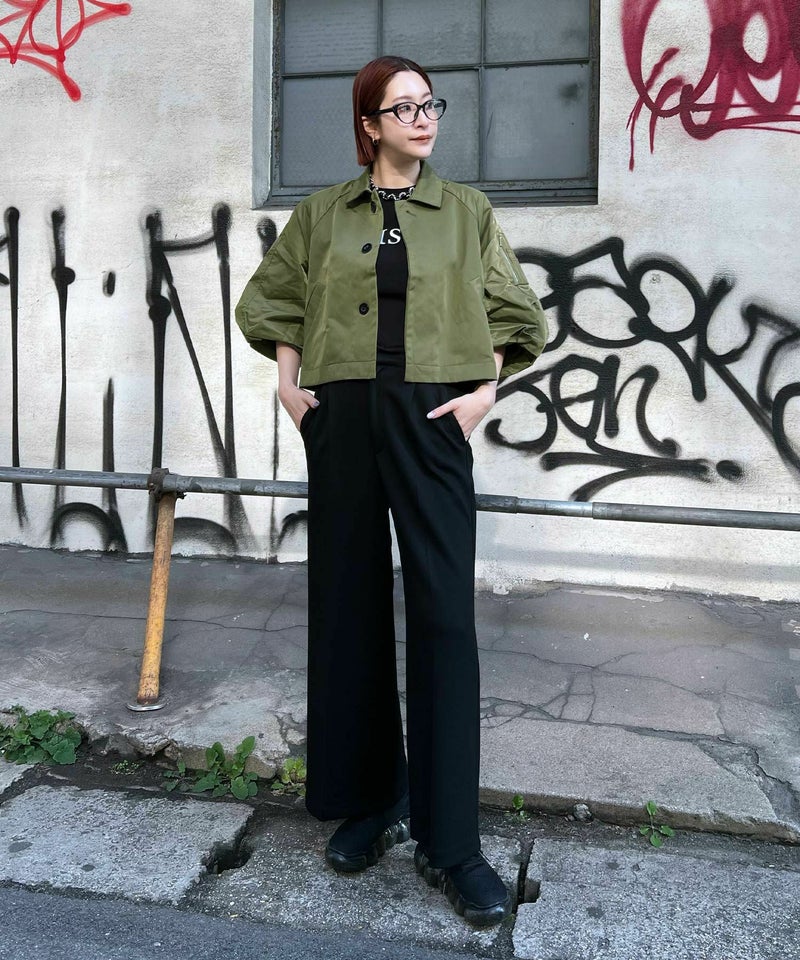 STAFF：MISAKI(169cm/骨格ストレート)