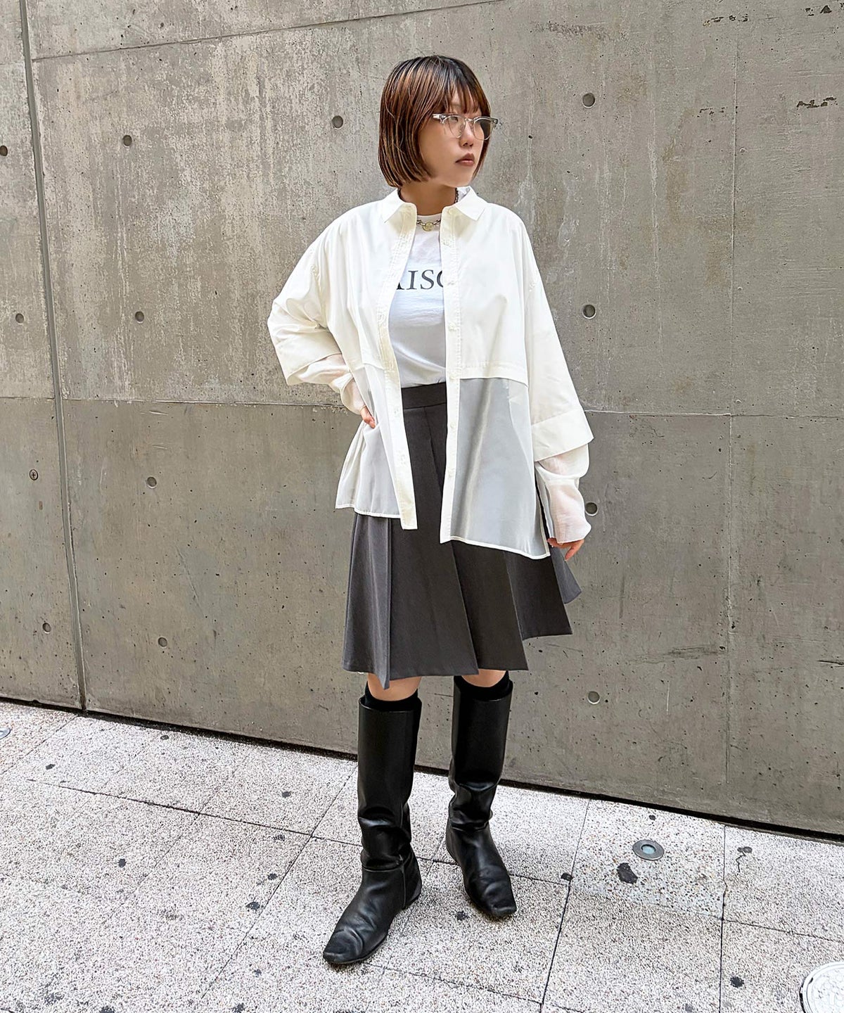 STAFF：FUWA(165cm/骨格ストレート)