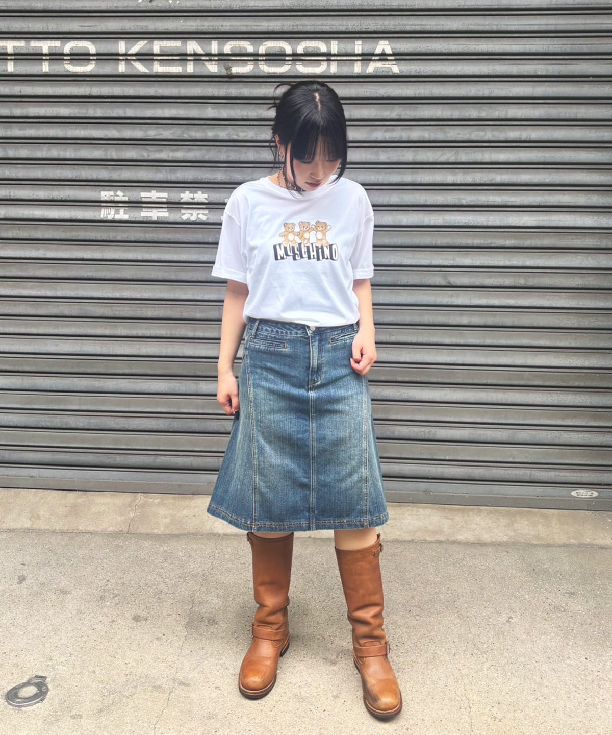 STAFF : KIRA(157cm/骨格ウェーブ/14Y着用)