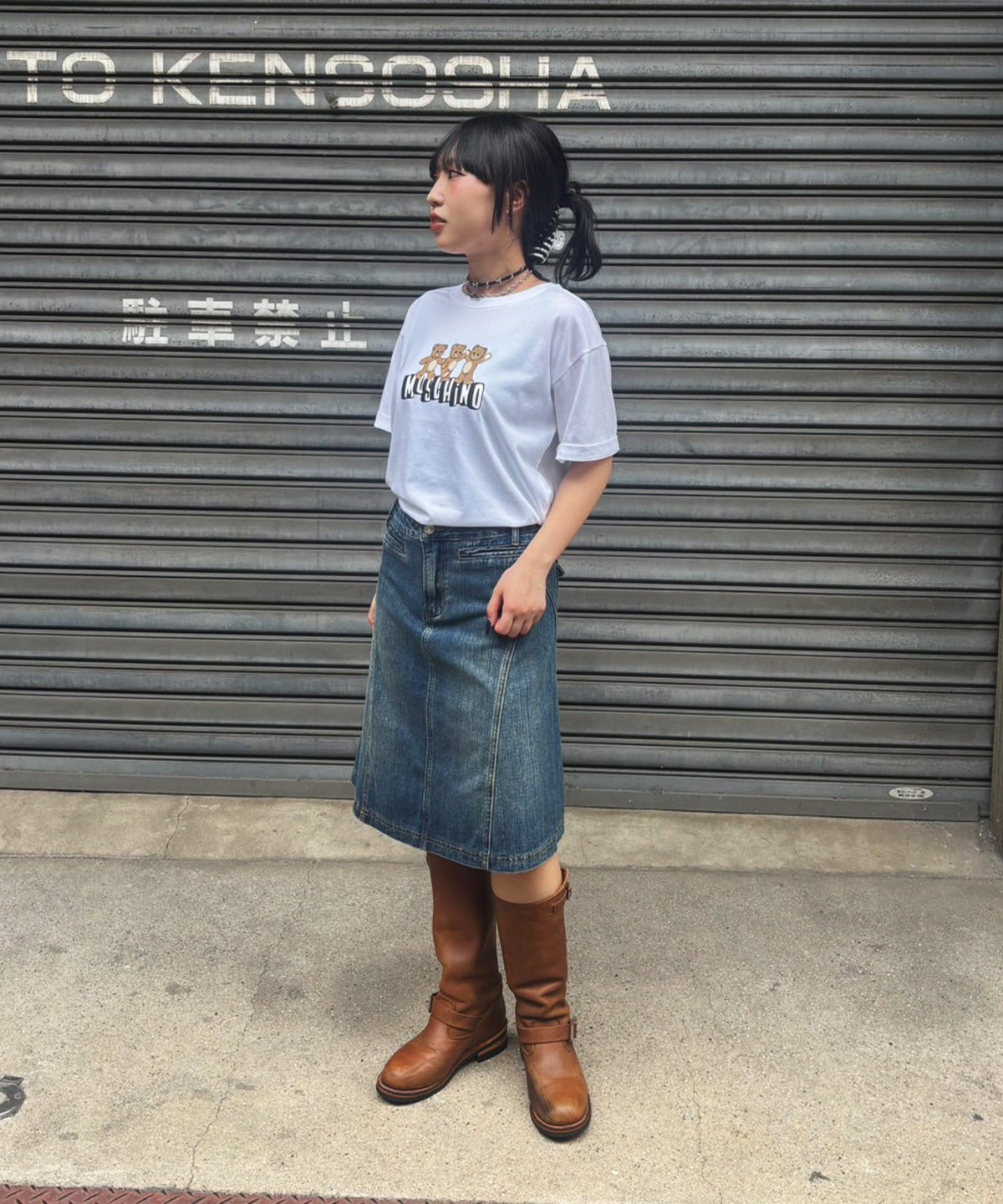 STAFF : KIRA(157cm/骨格ウェーブ/14Y着用)