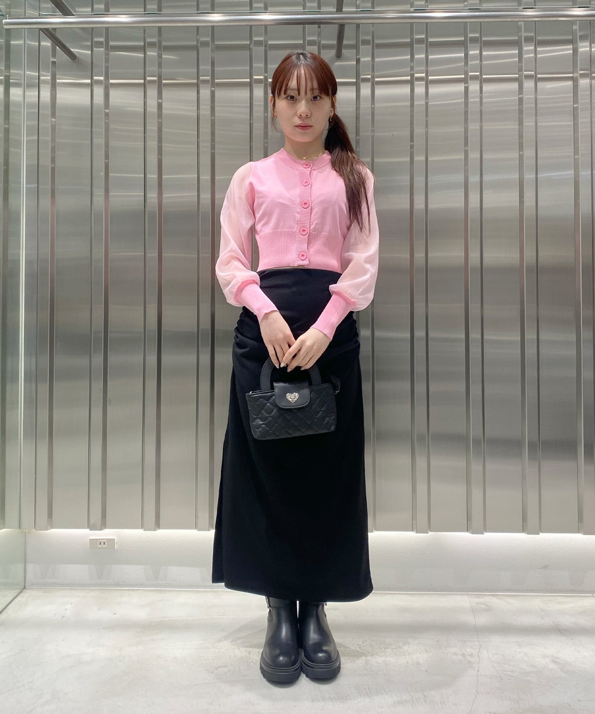 STAFF：MIKU(155cm/骨格ナチュラル)