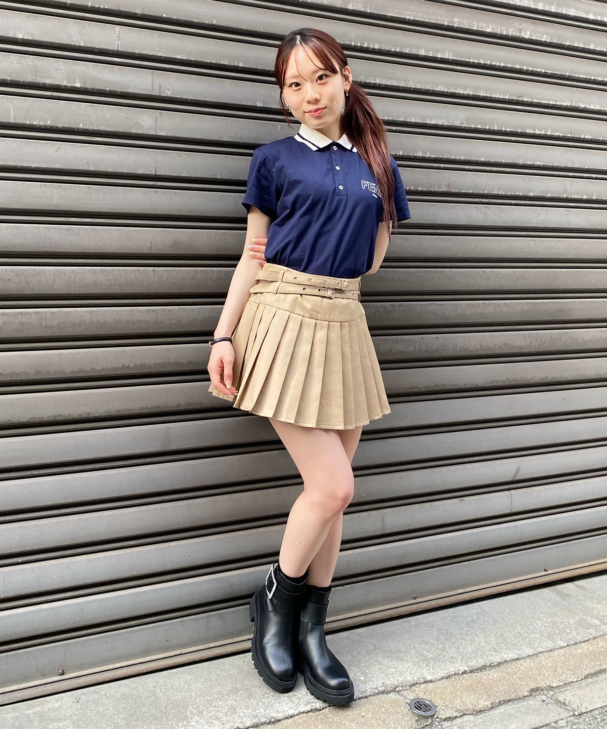 STAFF：MIKU(155cm/骨格ナチュラル)