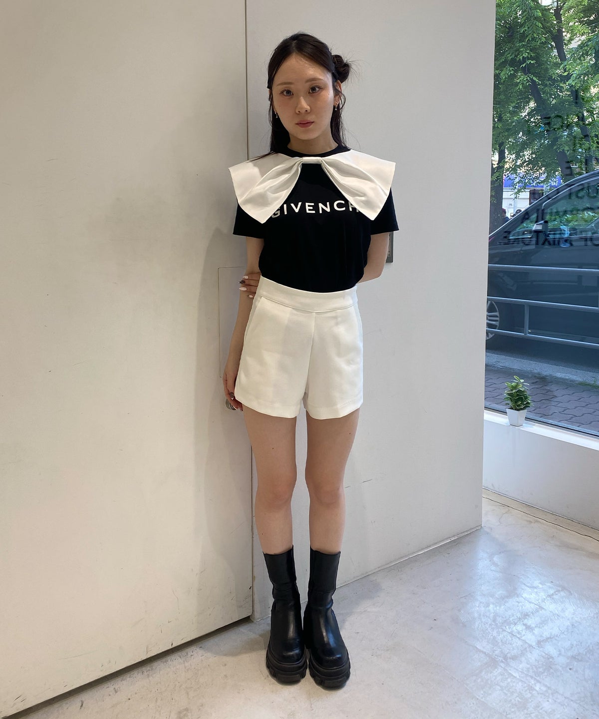 STAFF：MIKU(155cm/骨格ナチュラル)