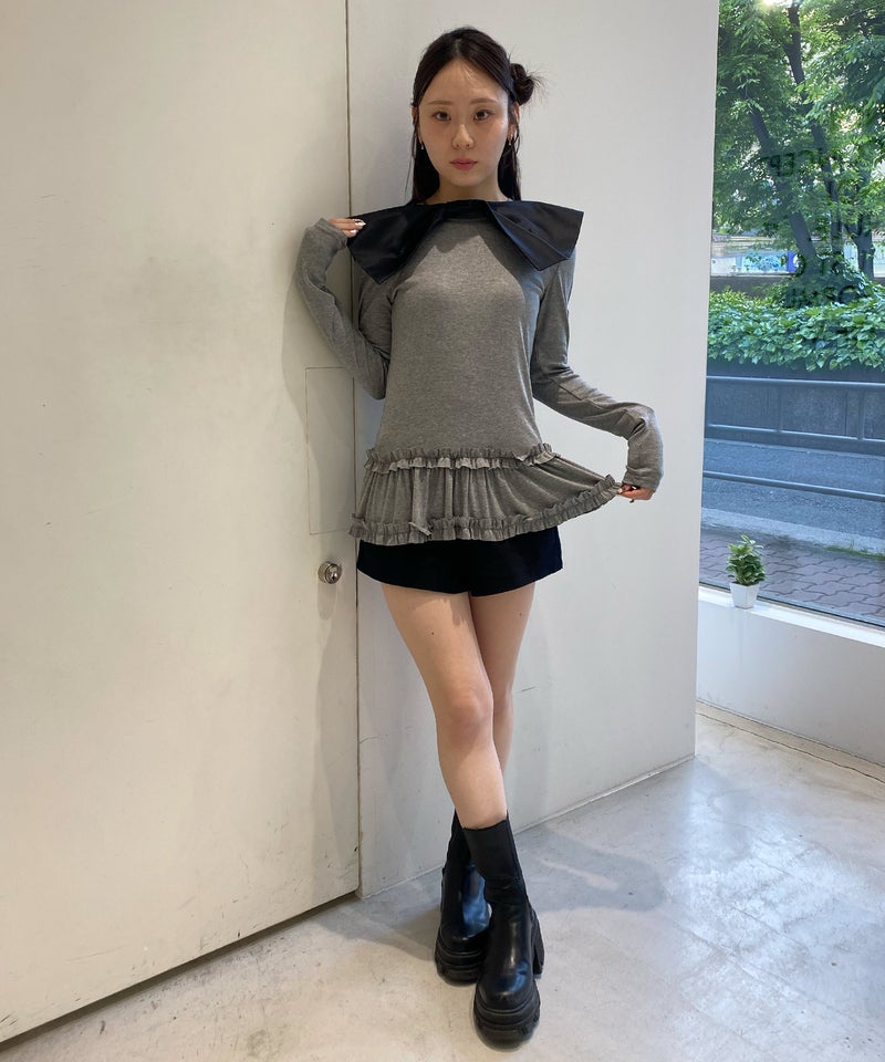 STAFF：MIKU(155cm/骨格ナチュラル)