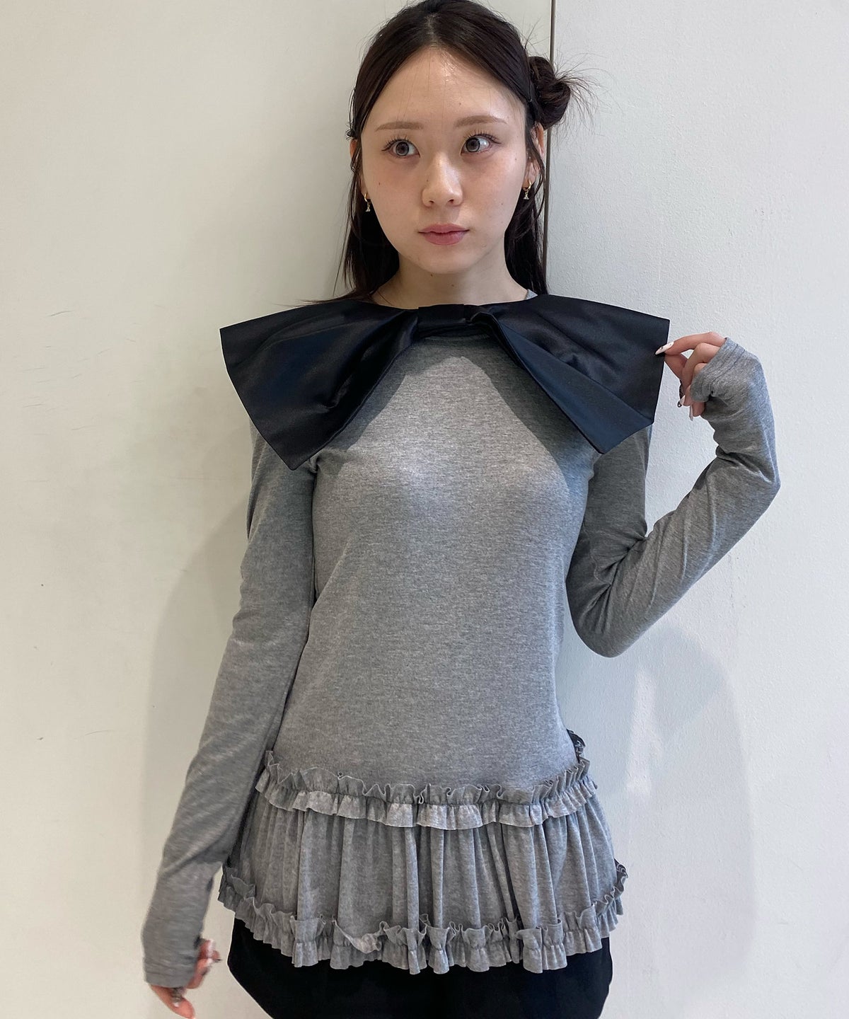 STAFF：MIKU(155cm/骨格ナチュラル)