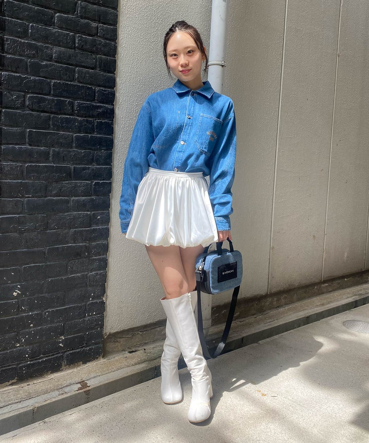 STAFF：MIKU(155cm/骨格ナチュラル)