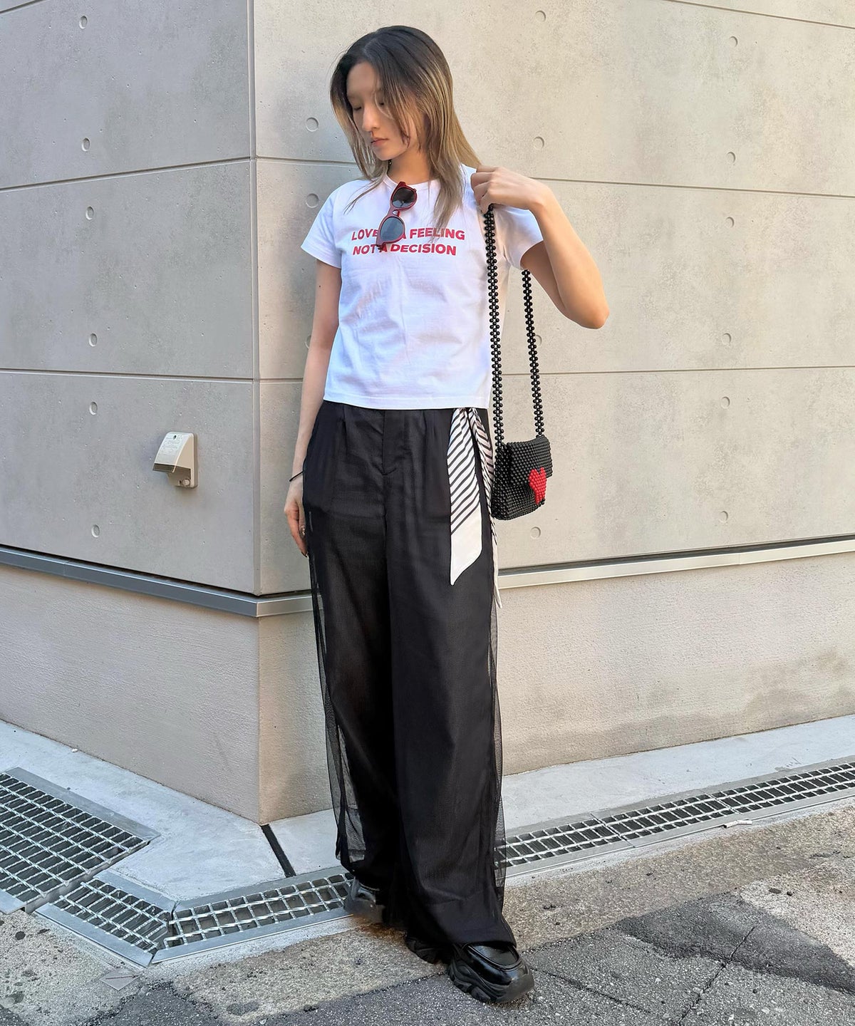 STAFF：HIRONA(163cm/骨格ナチュラル)