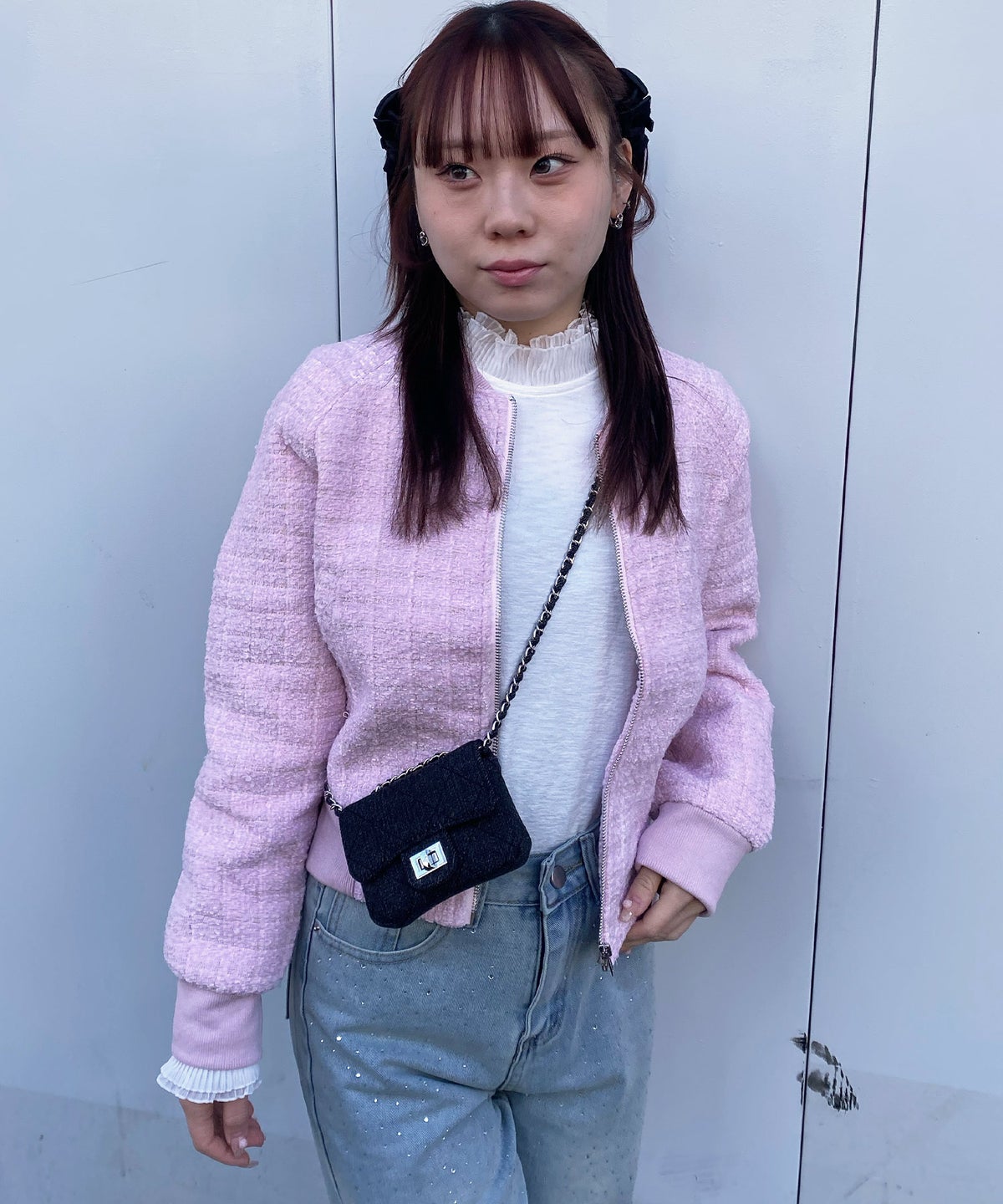 STAFF：MIKU(155cm/骨格ナチュラル)