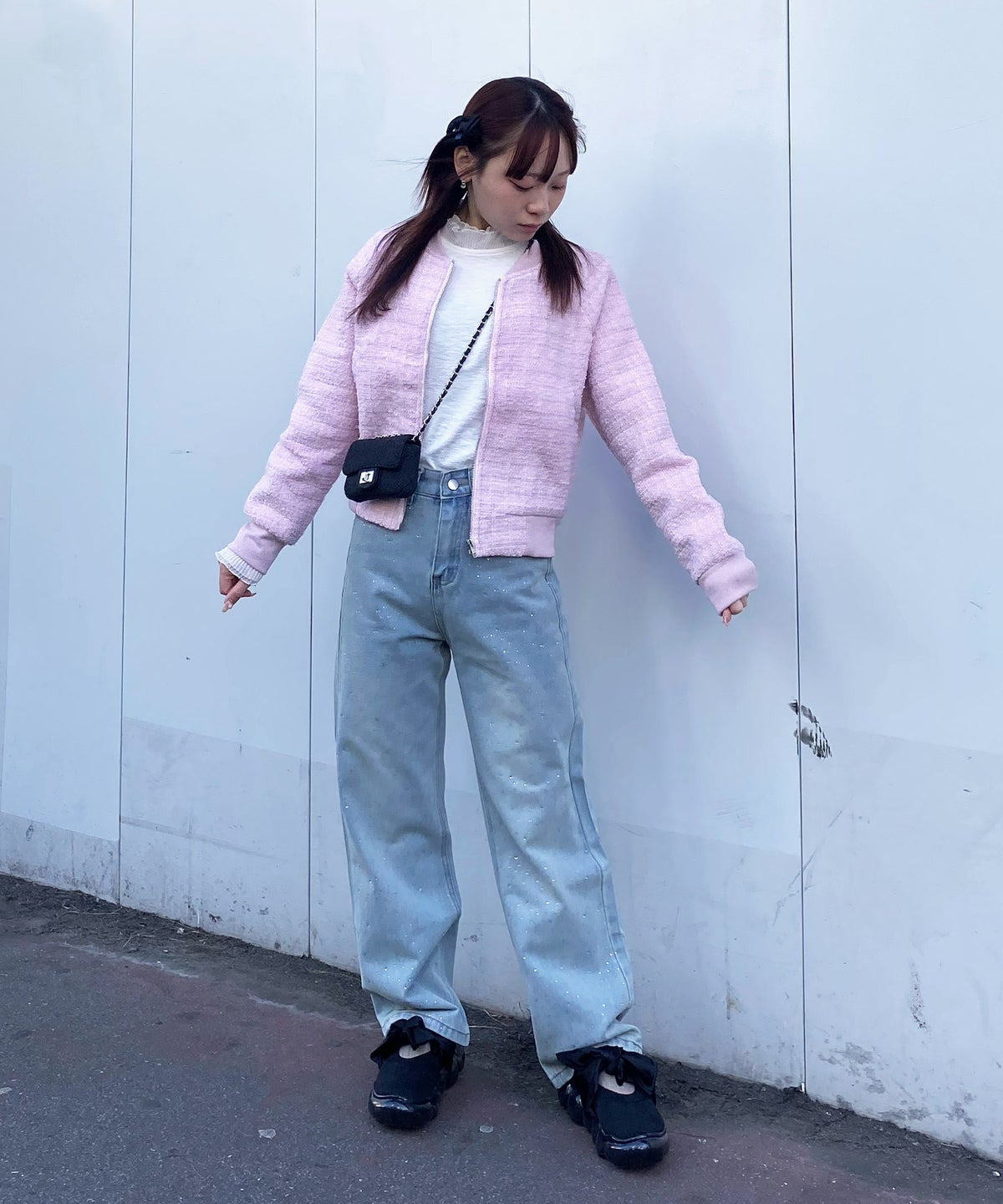 STAFF：MIKU(155cm/骨格ナチュラル)