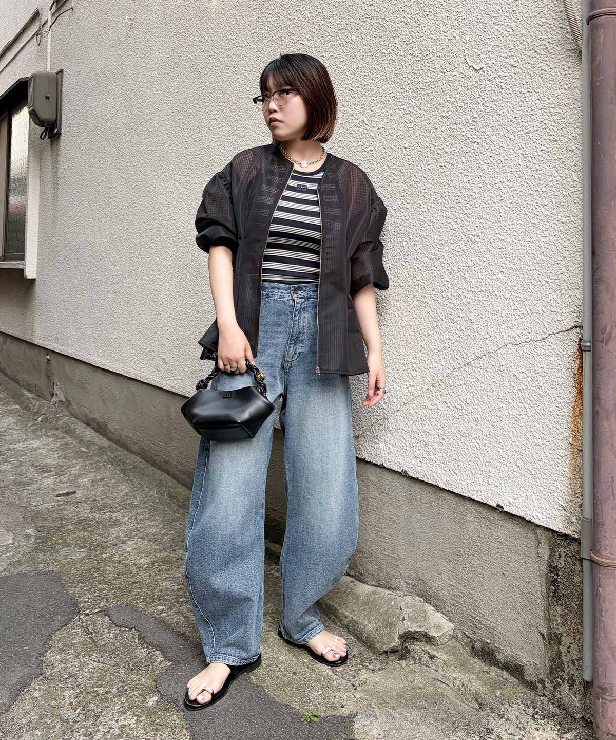 STAFF：FUWA(165cm/骨格ストレート)