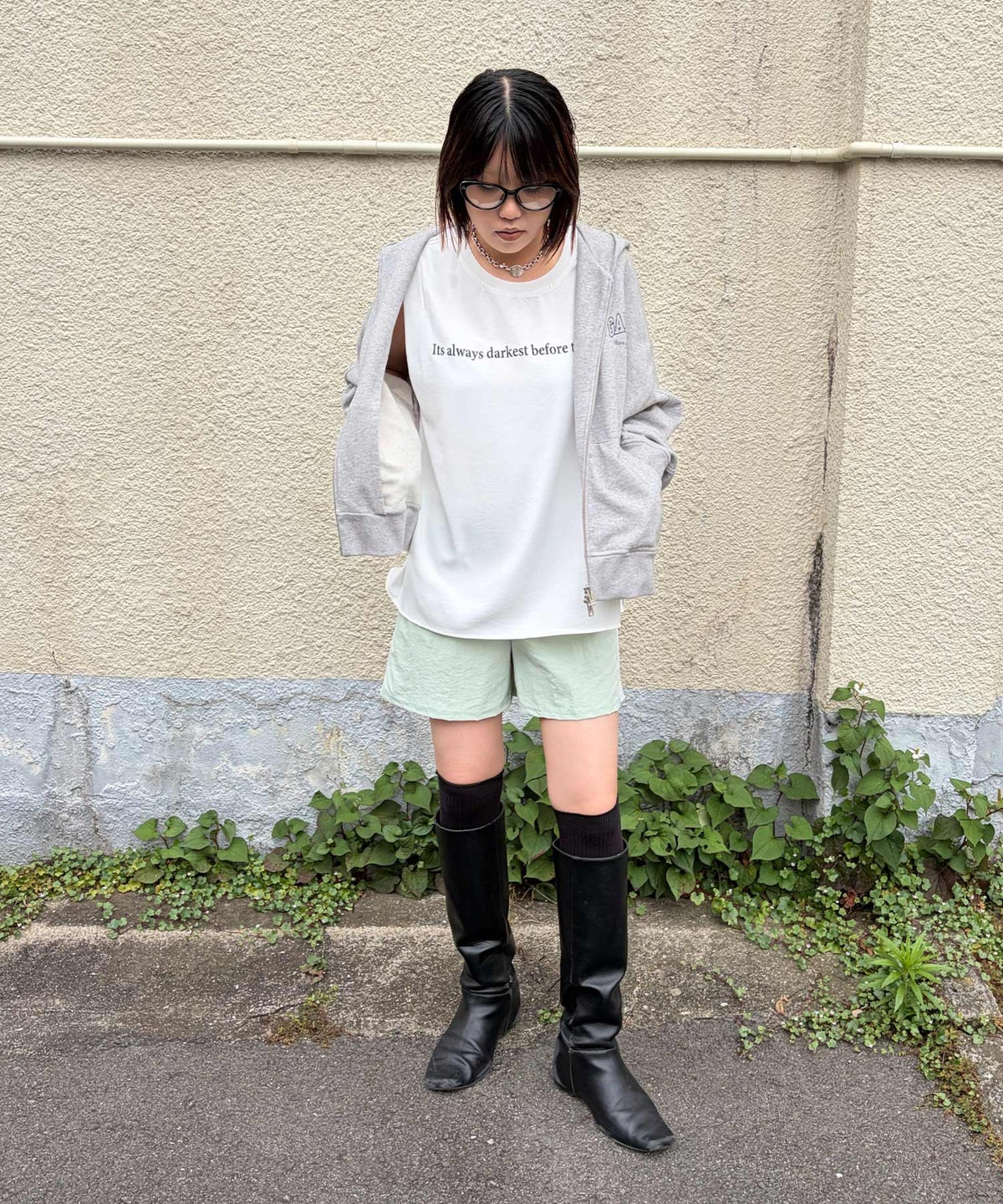STAFF：FUWA(165cm/骨格ストレート)