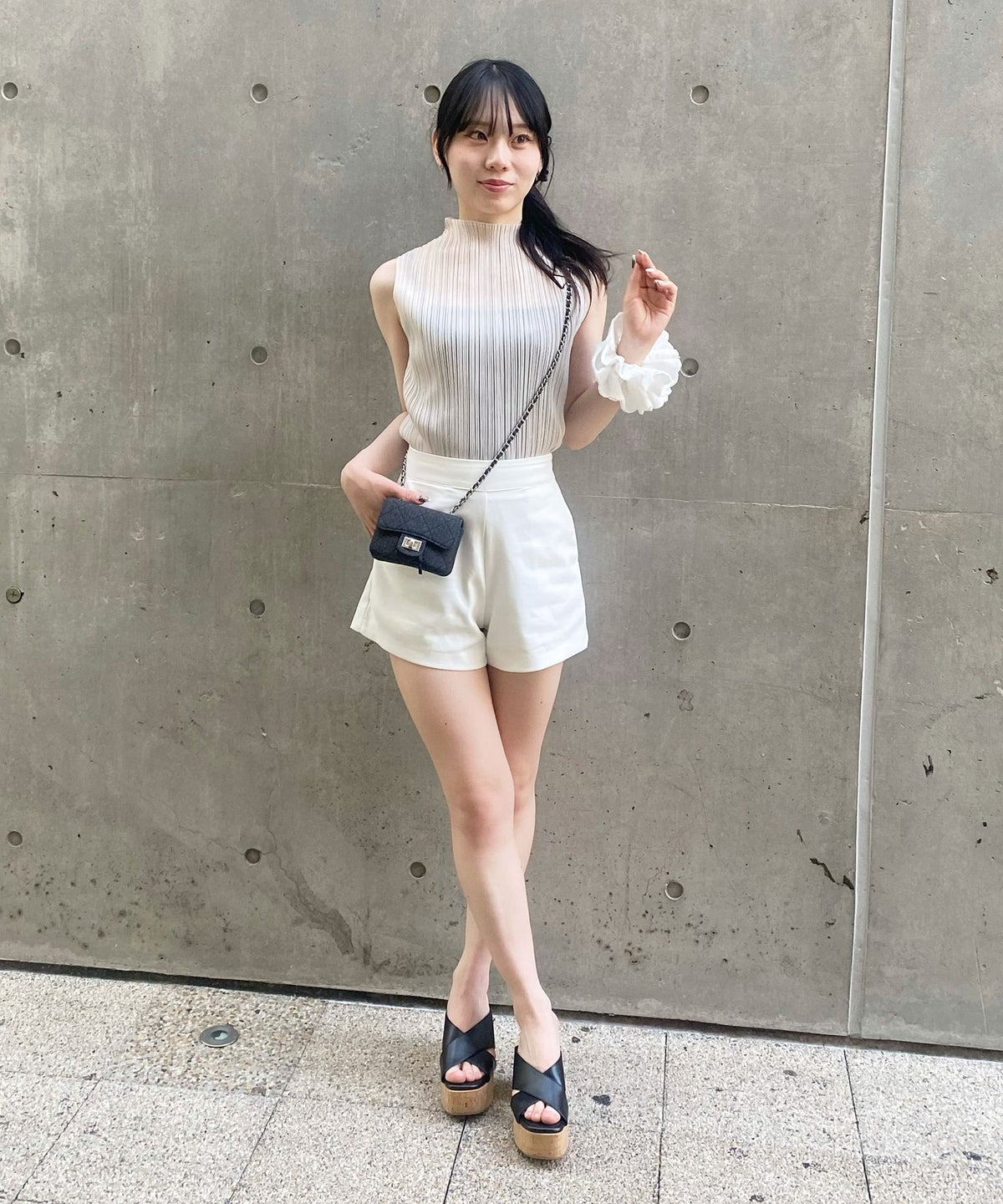 STAFF：MIKU(155cm/骨格ナチュラル)