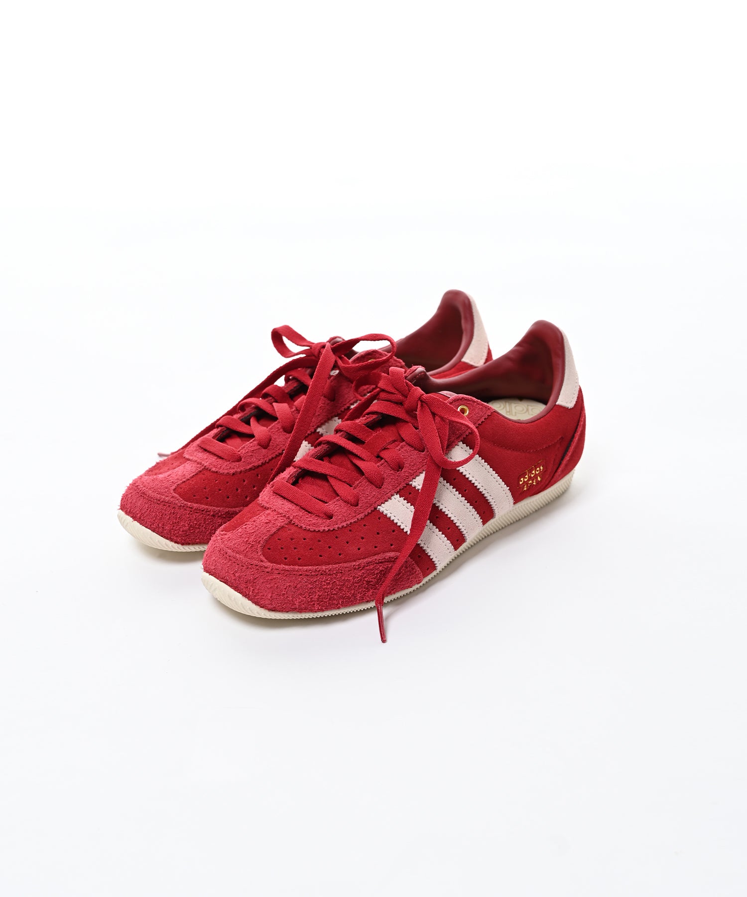 adidas WOMANJAPANスエードレザースニーカー